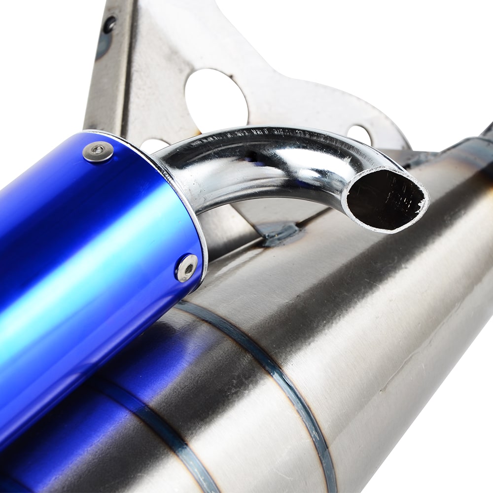 Exhaust Muffler For Yamaha 50cc Scooter JOG Minarelli Moped Breeze 1E40QMB 1PE40QMB