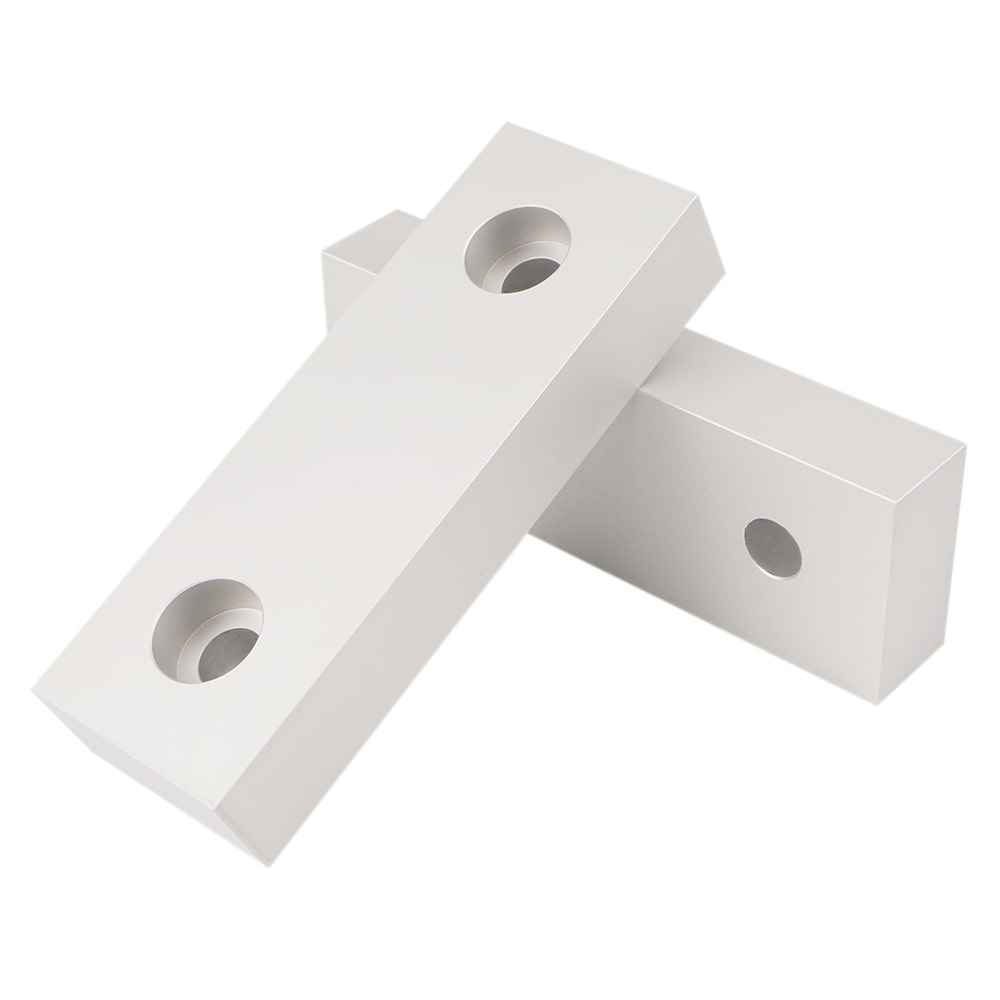 6 x 2 x 1" Machined Aluminum Soft Jaws 10 PACK 20 Pieces