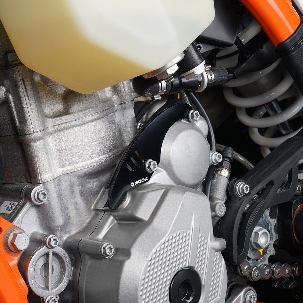 Proteção do cabo do estator NICECNC Compatível com KTM 250 350 EXCF 2017-2022 Husqvarna FE 250 350 2017-2022 GasGas 250 350 EC F 2021-2022