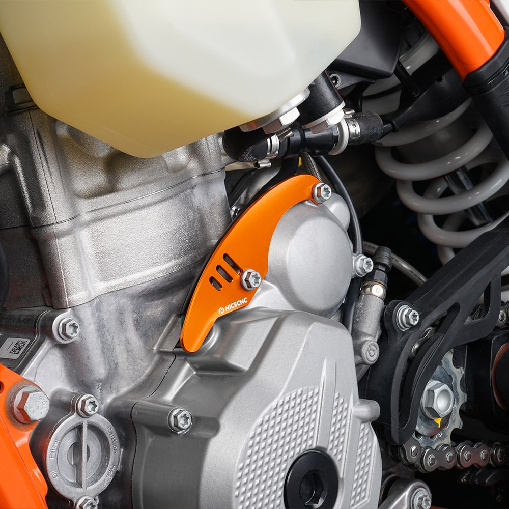 Proteção do cabo do estator NICECNC Compatível com KTM 250 350 EXCF 2017-2022 Husqvarna FE 250 350 2017-2022 GasGas 250 350 EC F 2021-2022