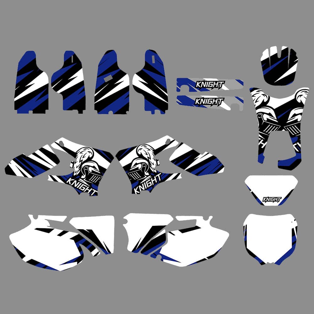 New Team Backgrounds DecalsStickers For Yamaha WR250F/WR450F 2005-2006