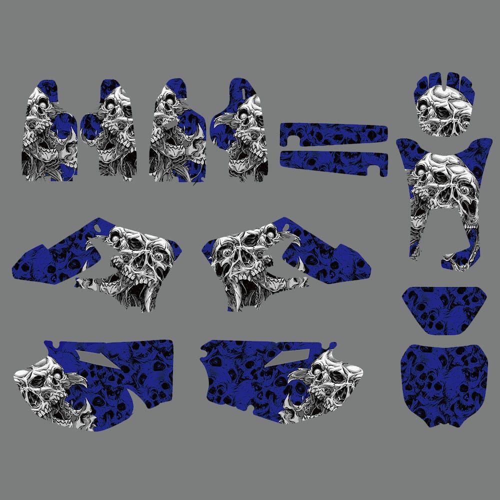 Custom Motocross Decals for Yamaha WR250F WR450F 2005-2006