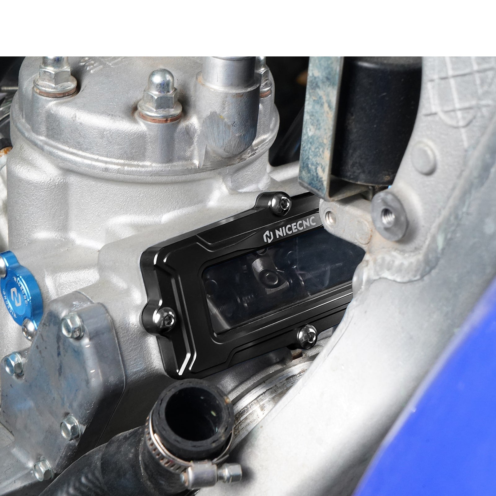 Transparent Cylinder Exhaust Power Valve Cover For Yamaha YZ250 1999-2024 YZ250X 2016-2023