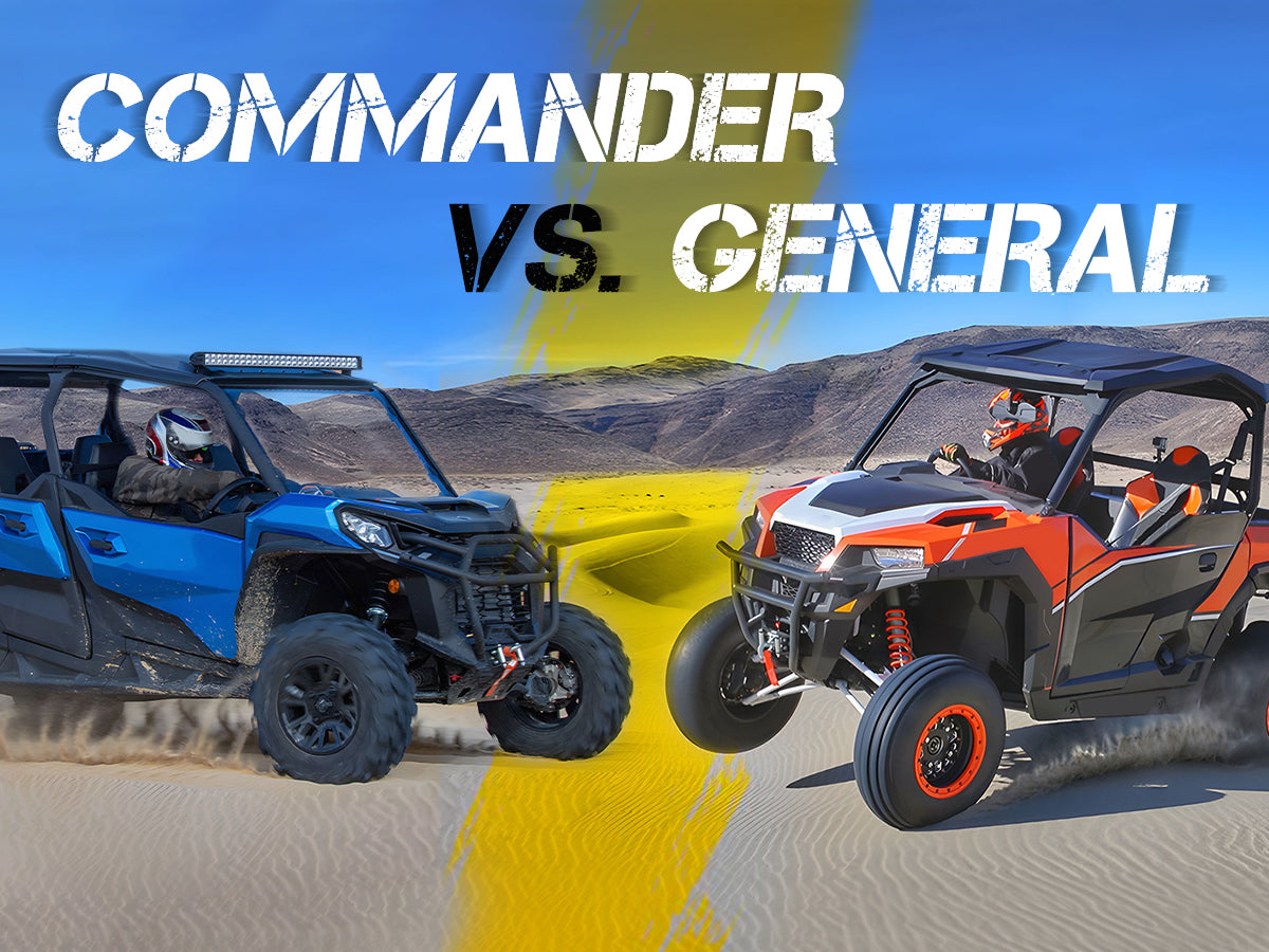 Polaris General 1000 VS. Can-Am Commander 1000: Which is the perfect UTV?