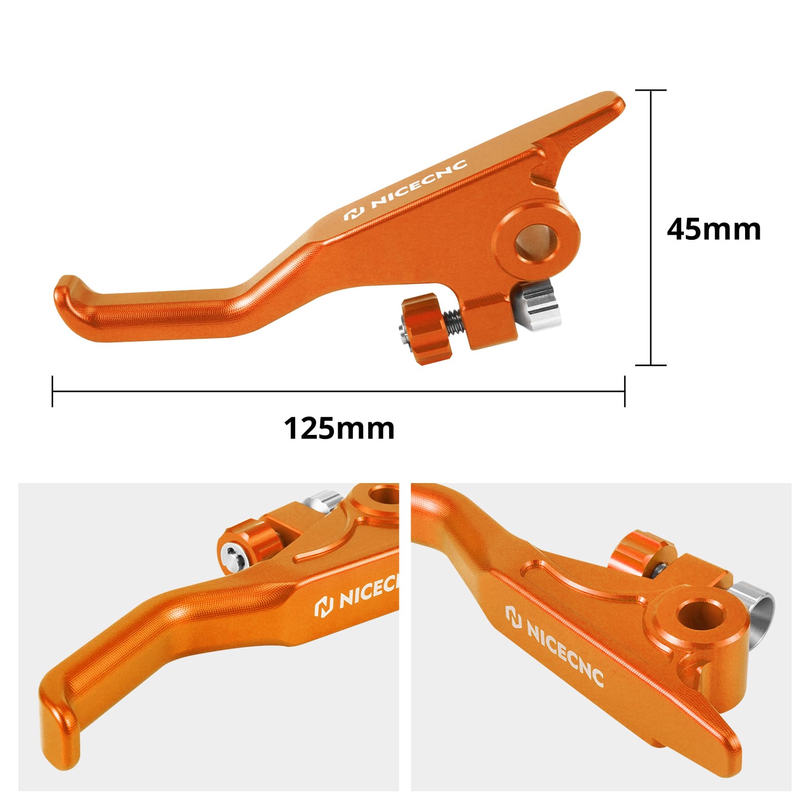 Shorty Brake Clutch Lever Set For KTM 350 500 EXC-F 2014-2025