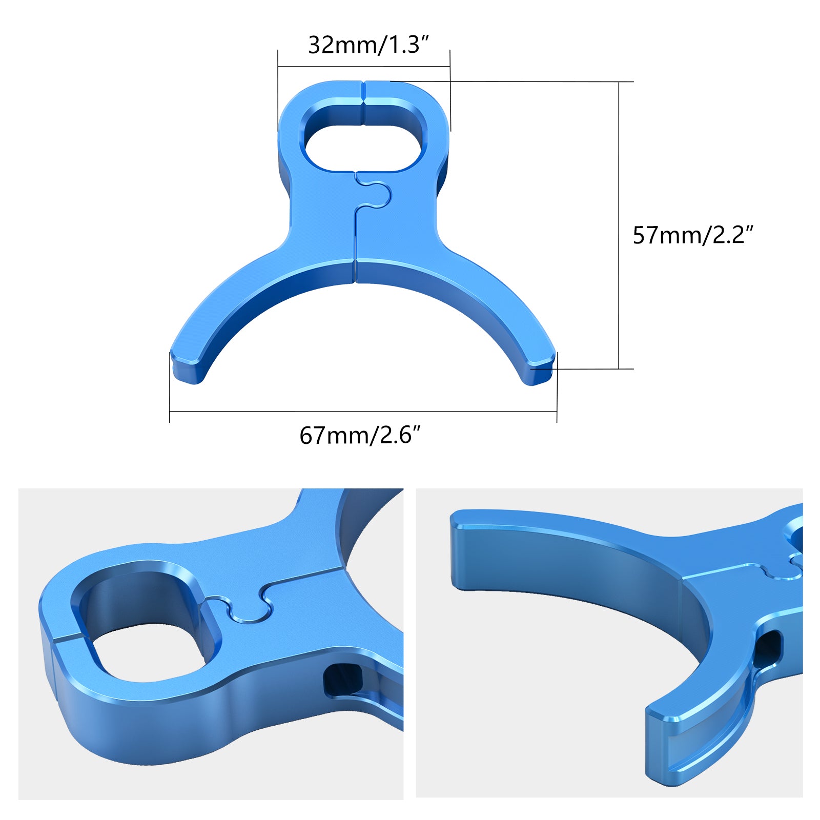 Front Brake Hose Line Guide Clamp Holder For KTM 125–500 XC SX EXC XCW 2004-2026