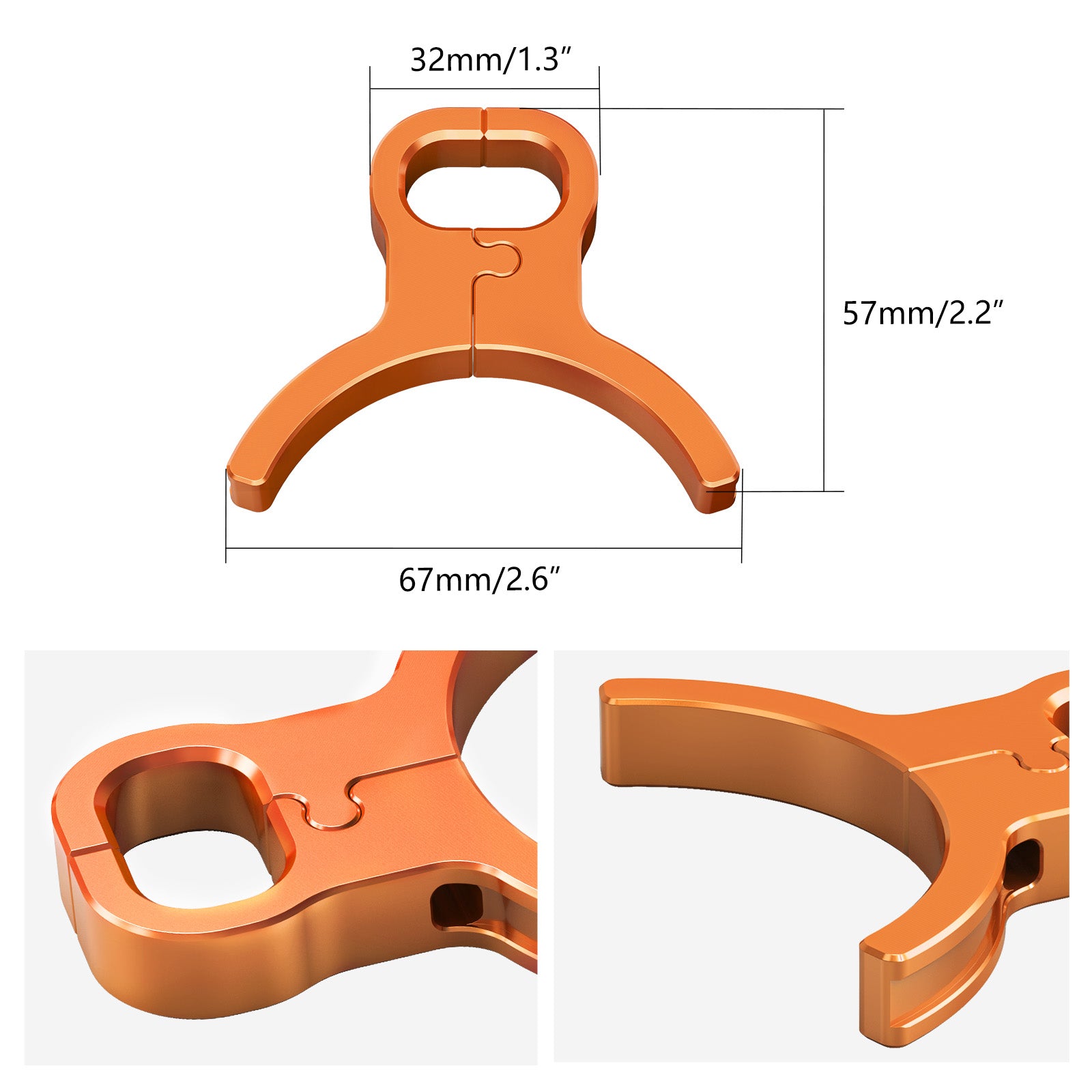 Front Brake Hose Line Guide Clamp Holder For KTM 125–500 XC SX EXC XCW 2004-2026