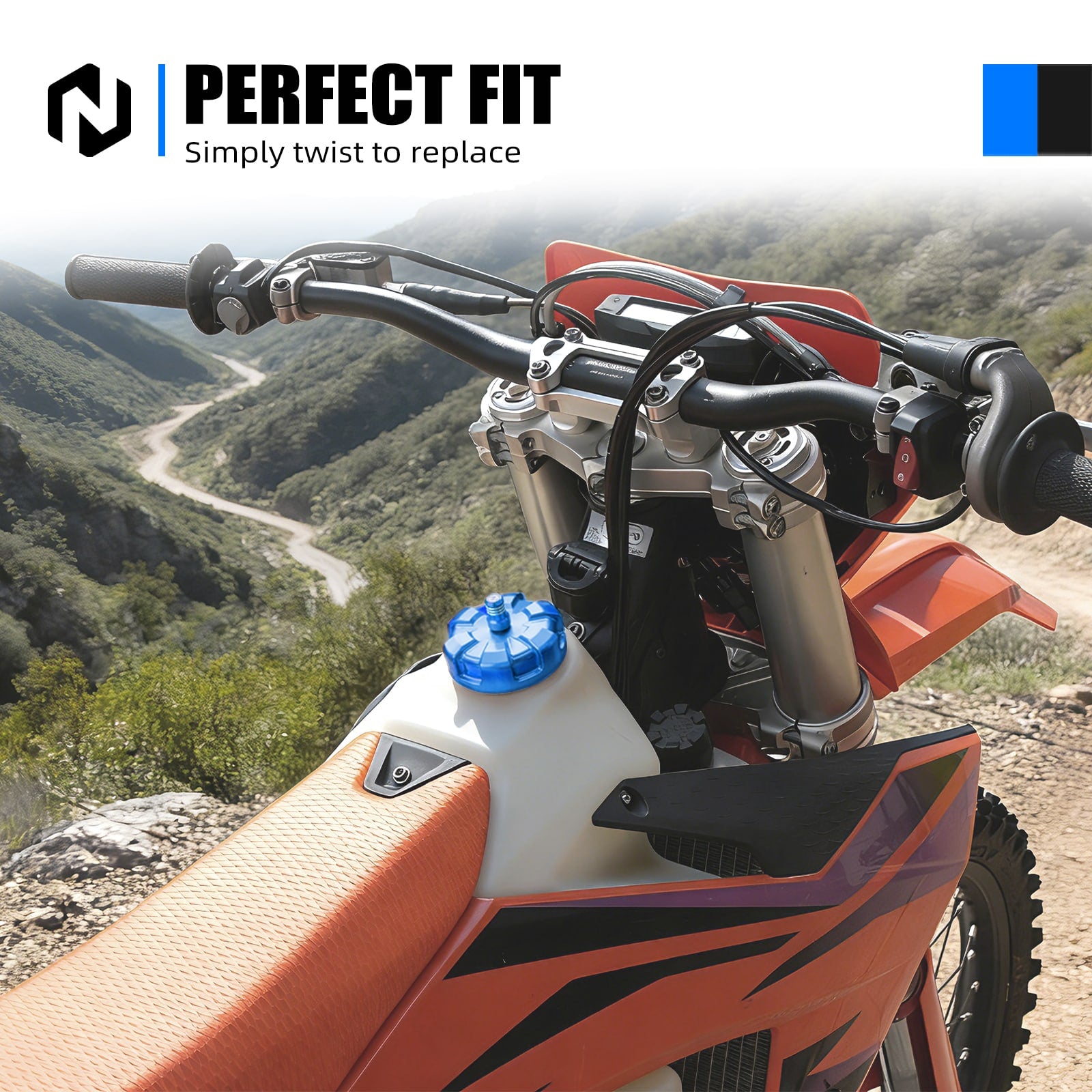 Fuel Tank Cap w/One-Way Vent Valve For Husqvarna 150-501 FE TE TX FX 2014-2026