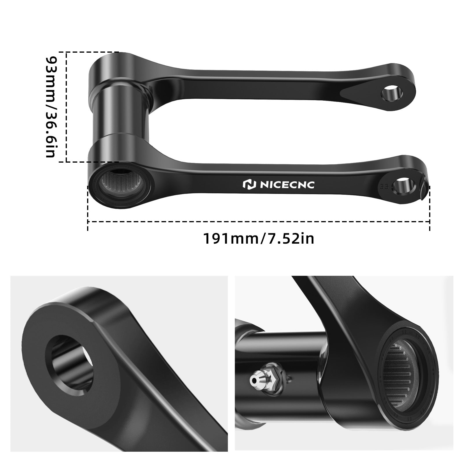 1.5" Rear Lowering Link For Honda CRF 250R / 450R / RX 2025-2026