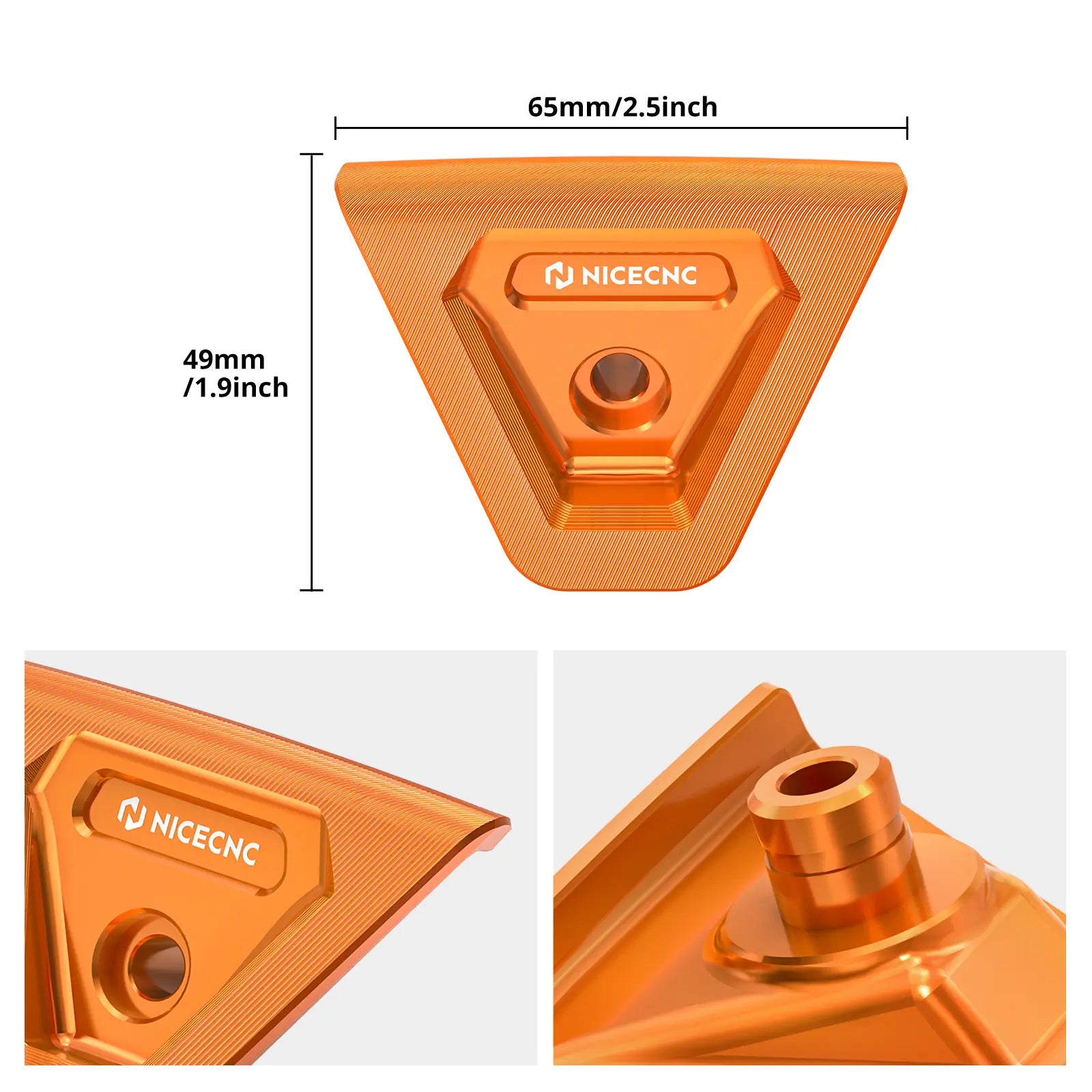 Seat Mount Cover & Quick-Release Seat Bolt Kit For KTM 350 500 EXC-F 2024-2026