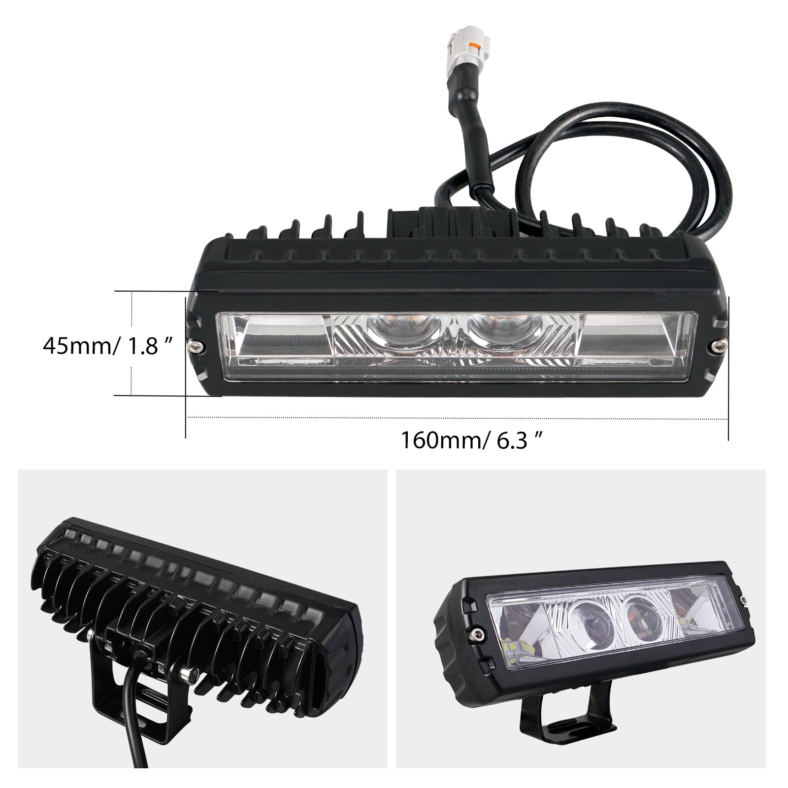 Plug & Play Headlight + Light Switch For Surron Light Bee Segway X160 X260
