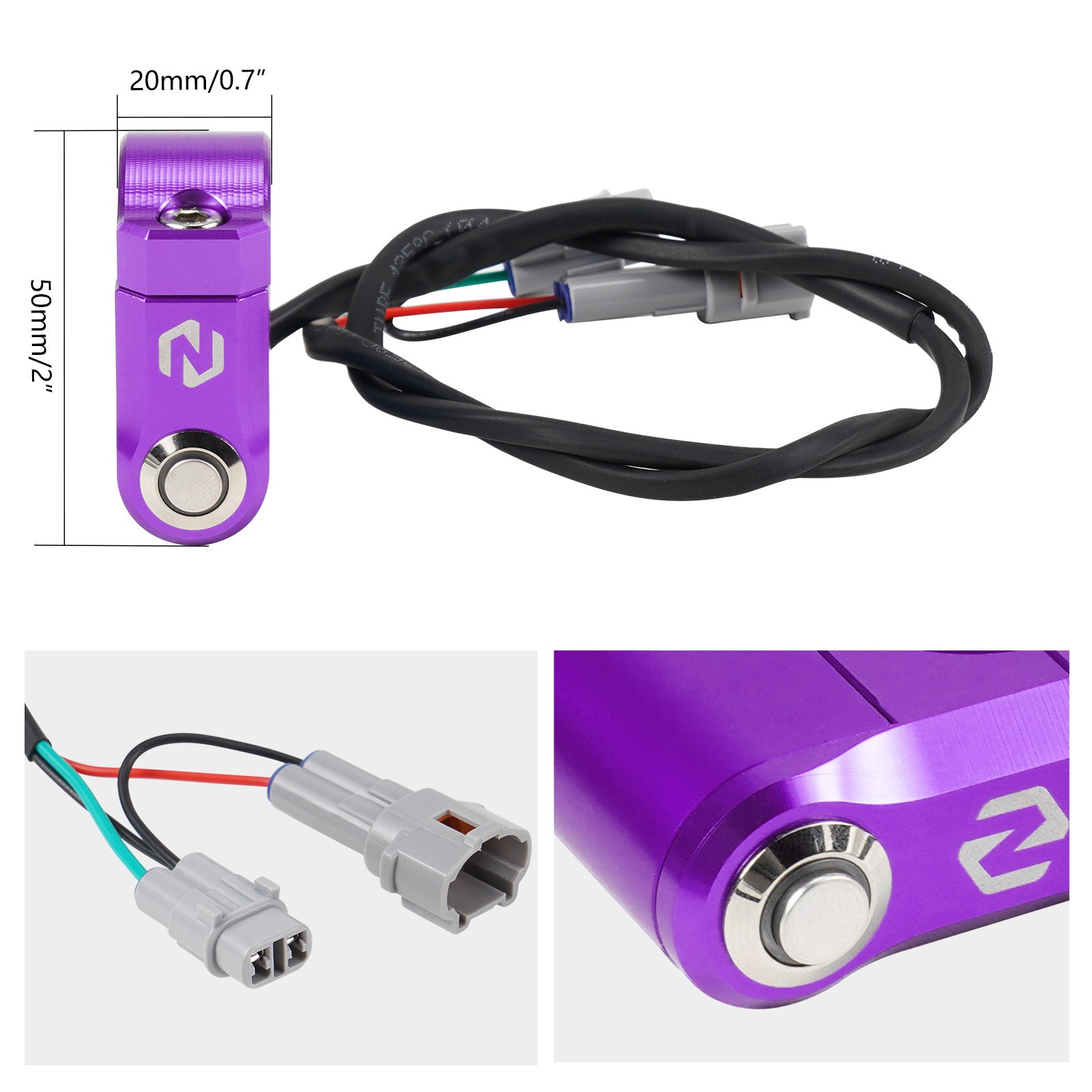 Plug & Play Headlight + Light Switch For Surron Light Bee Segway X160 X260