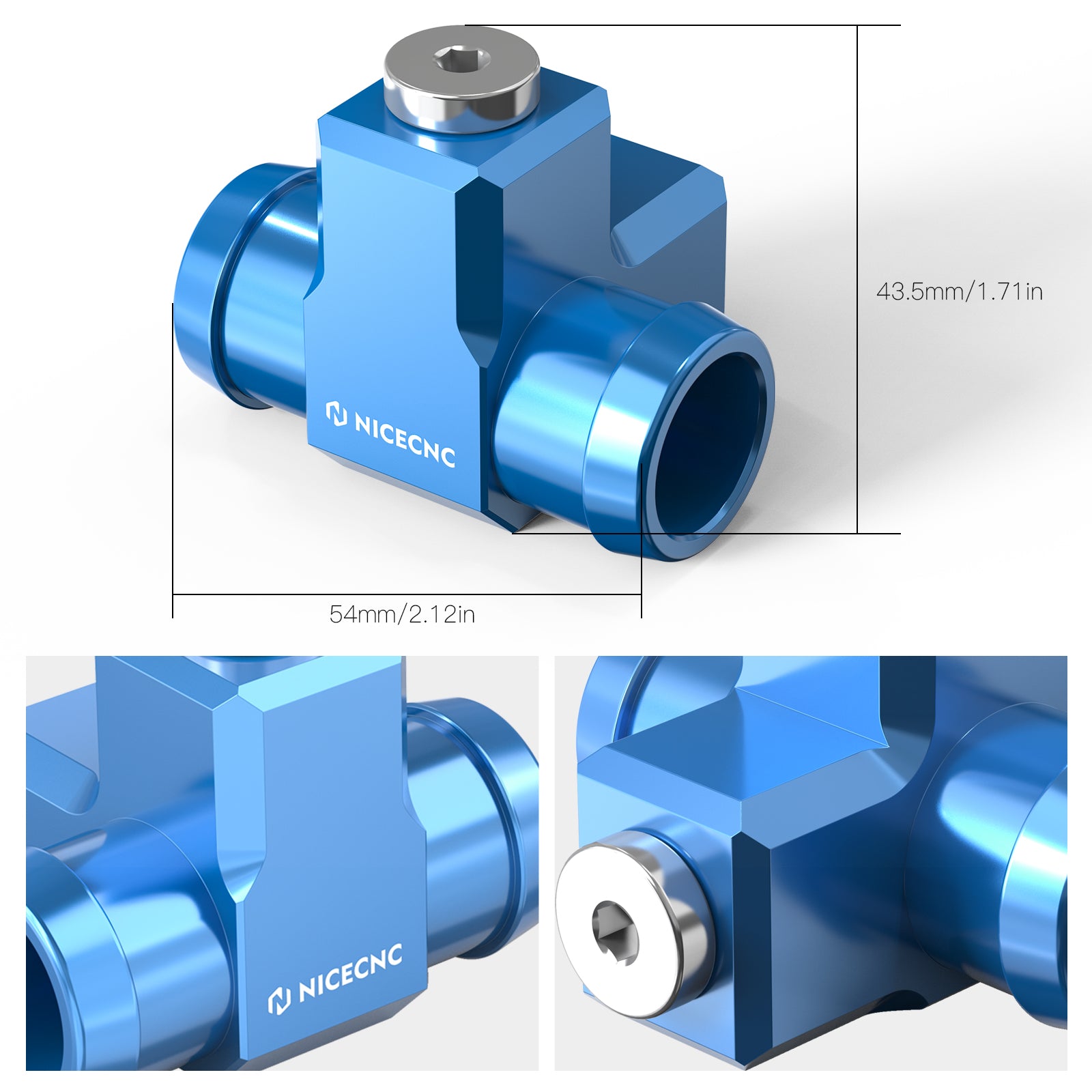 Temperature Sensor Adapter Connector For KTM Husqvarna GasGas 250 300 2023-2024