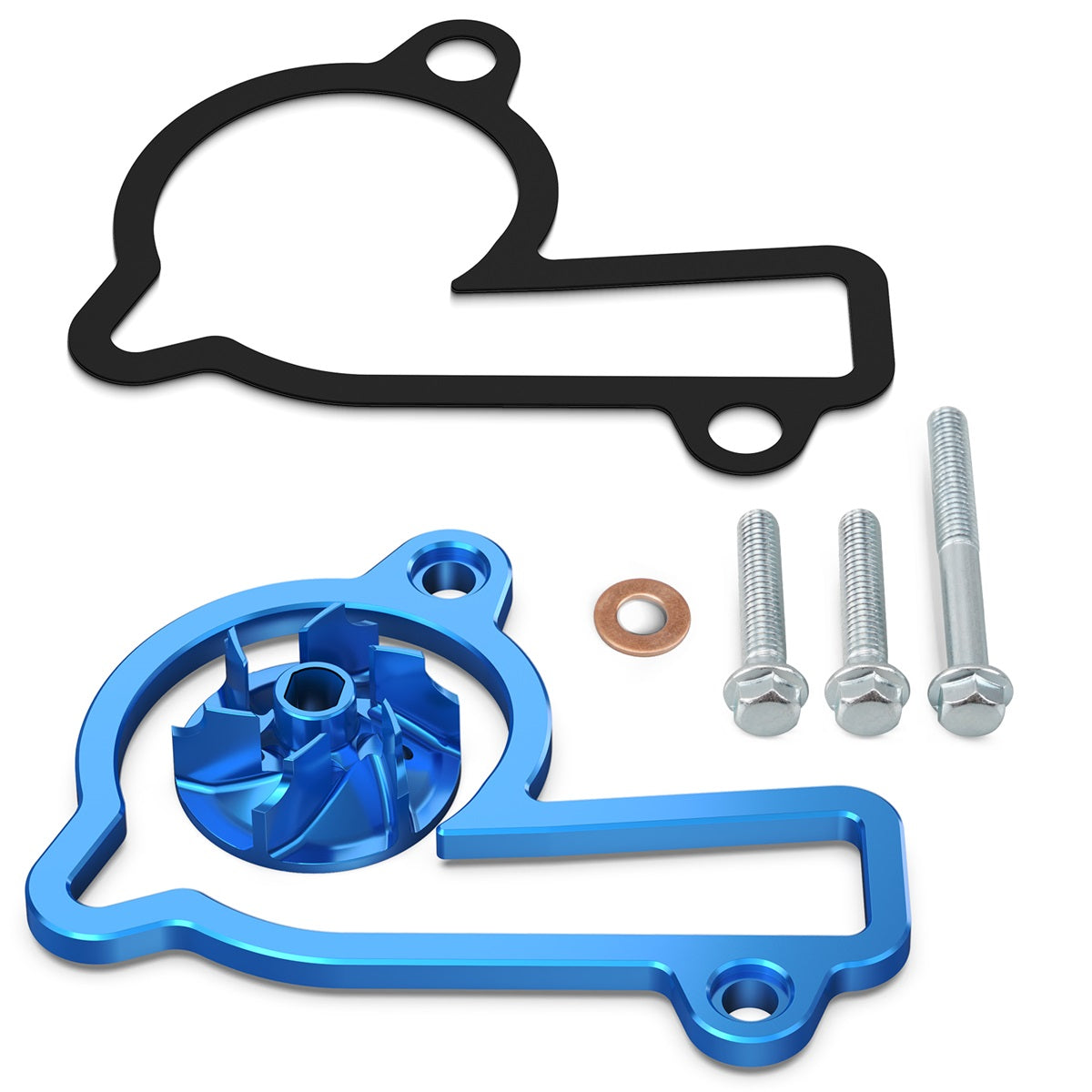 Water Pump Cooler Impeller Spacer Kit For HUSQVARNA / GAS GAS 250 350 2023-2024