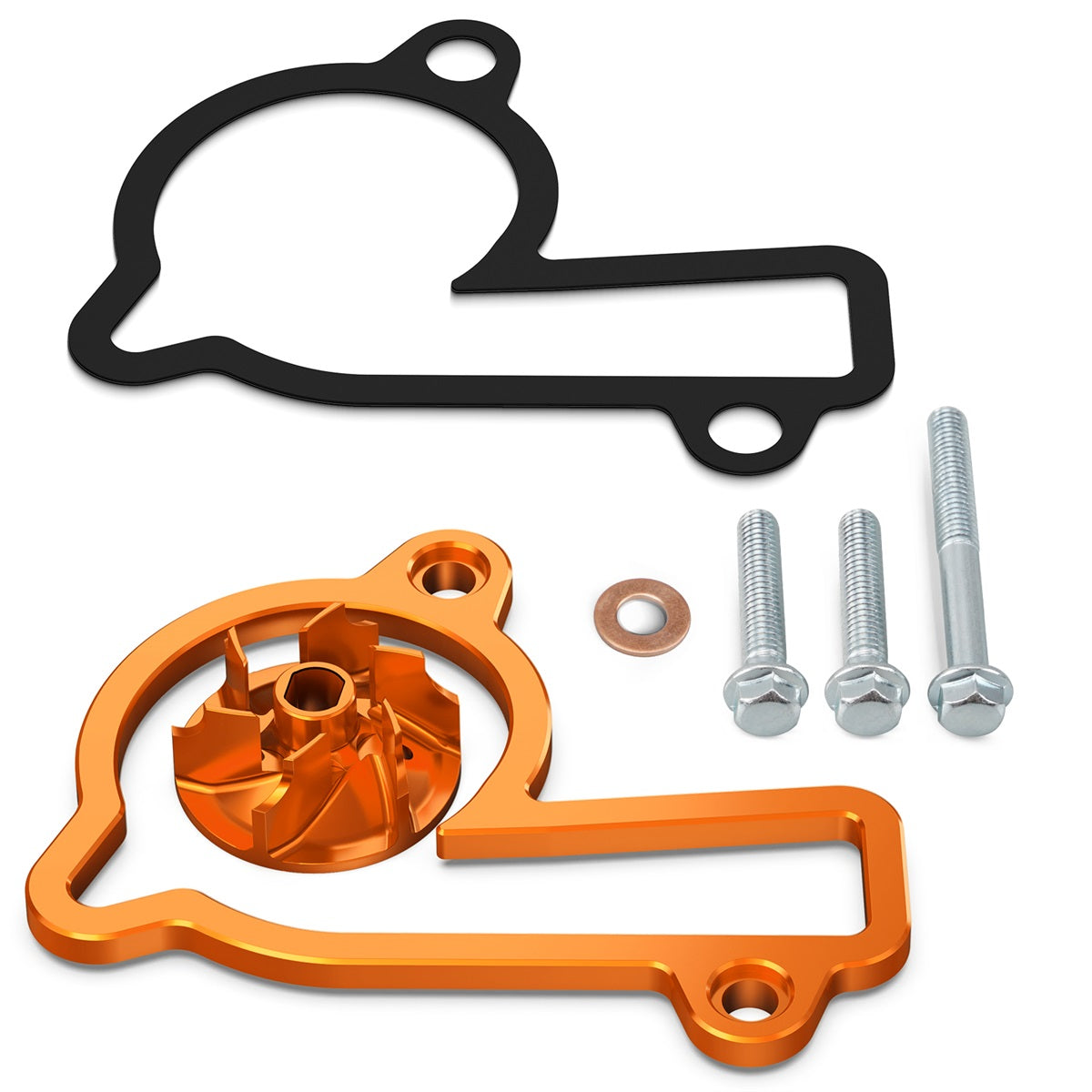 Water Pump Cooler Impeller Spacer Kit For HUSQVARNA / GAS GAS 250 350 2023-2024