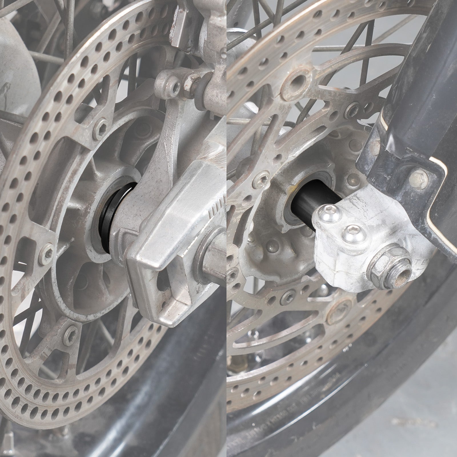 Front Rear Wheel Spacers Set For Suzuki DRZ400S DRZ400E DRZ400SM