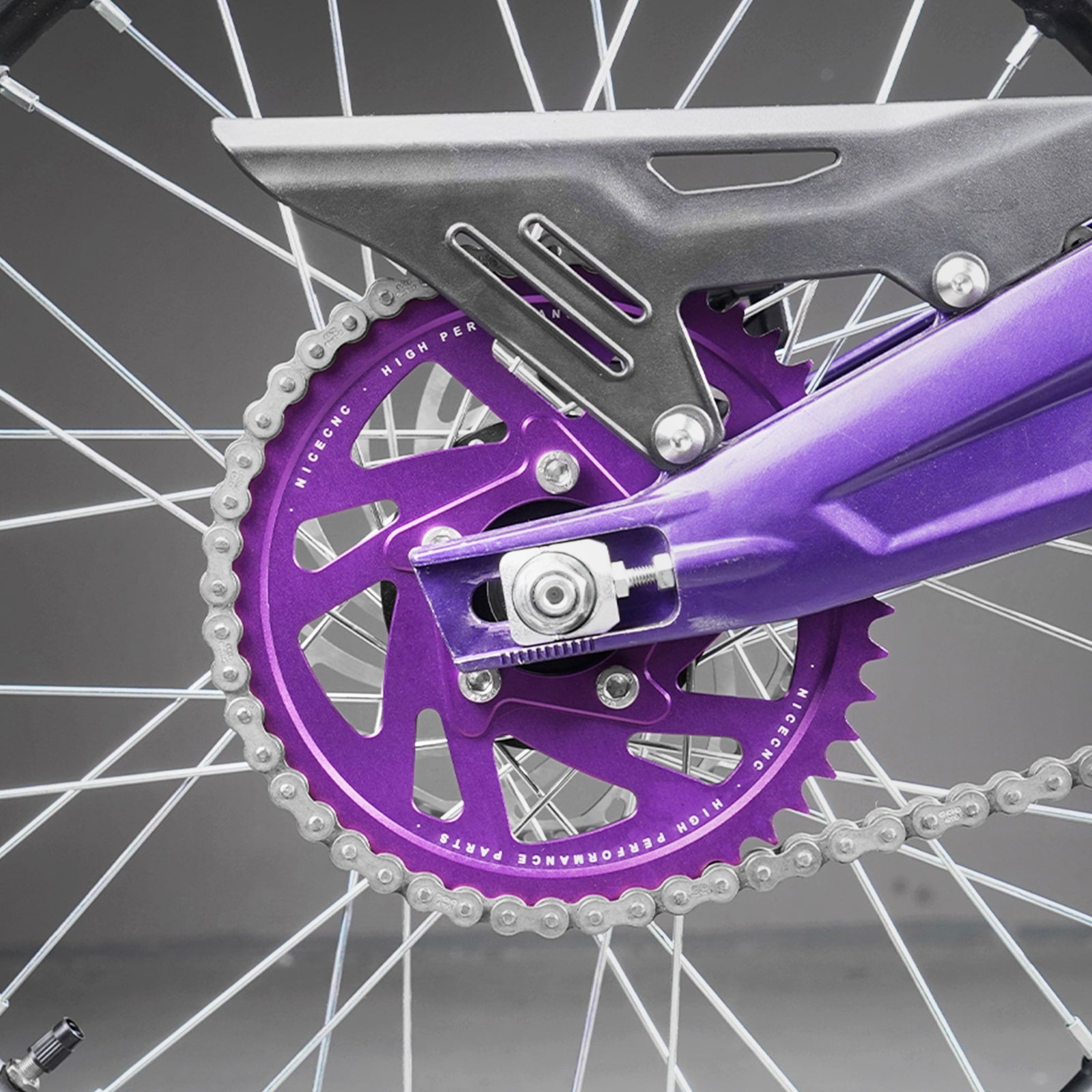 48T Rear Sprocket & Chain Guard For Surron Light Bee X / S Segway X160 X260