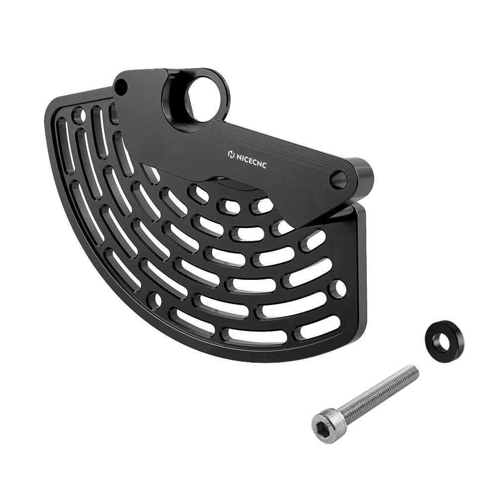 NICECNC Protector de disco de freno delantero rojo compatible con Beta 200RR/Race Edition 2019 125 250 300 350 390 430 500 RR/Race Edition 2018 2019, ver ajuste