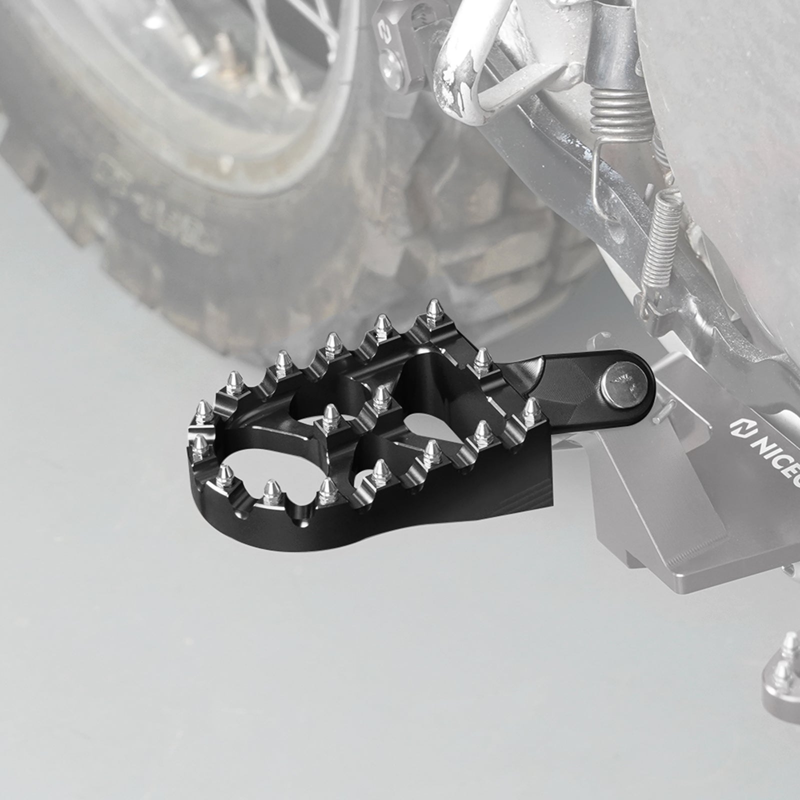 Enlarged Wide Foot Pegs Pedals For Honda XR650L 1993-2025 XR 650R 600R 250R 400R