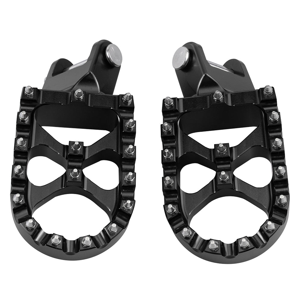 Enlarged Wide Foot Pegs Pedals For Honda XR650L 1993-2025 XR 650R 600R 250R 400R