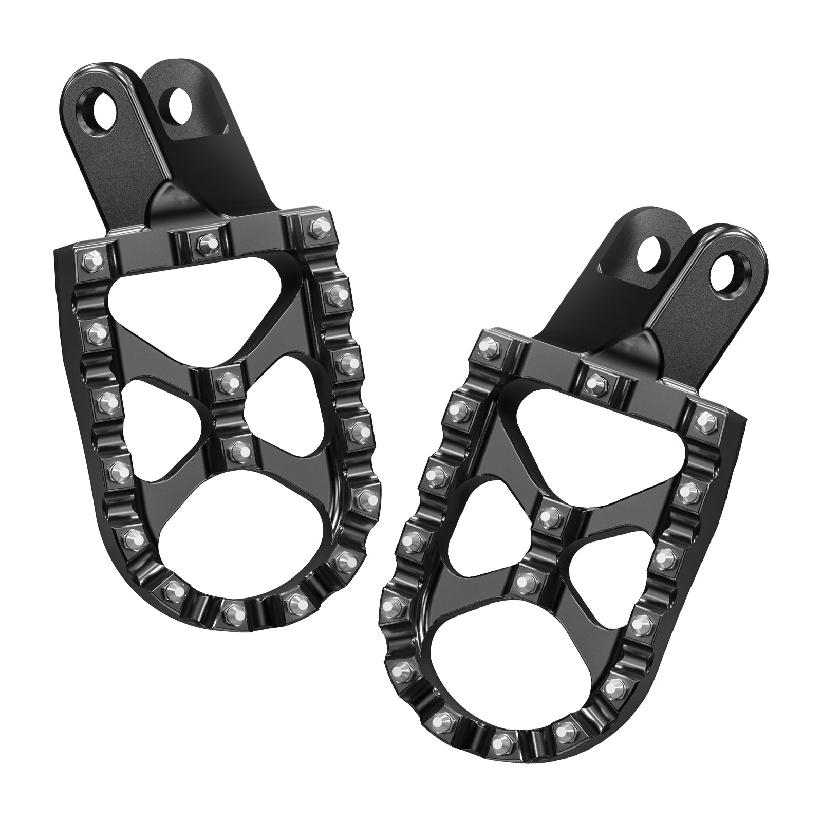 Enlarged Wide Foot Pegs Pedals For Honda XR650L 1993-2025 XR 650R 600R 250R 400R