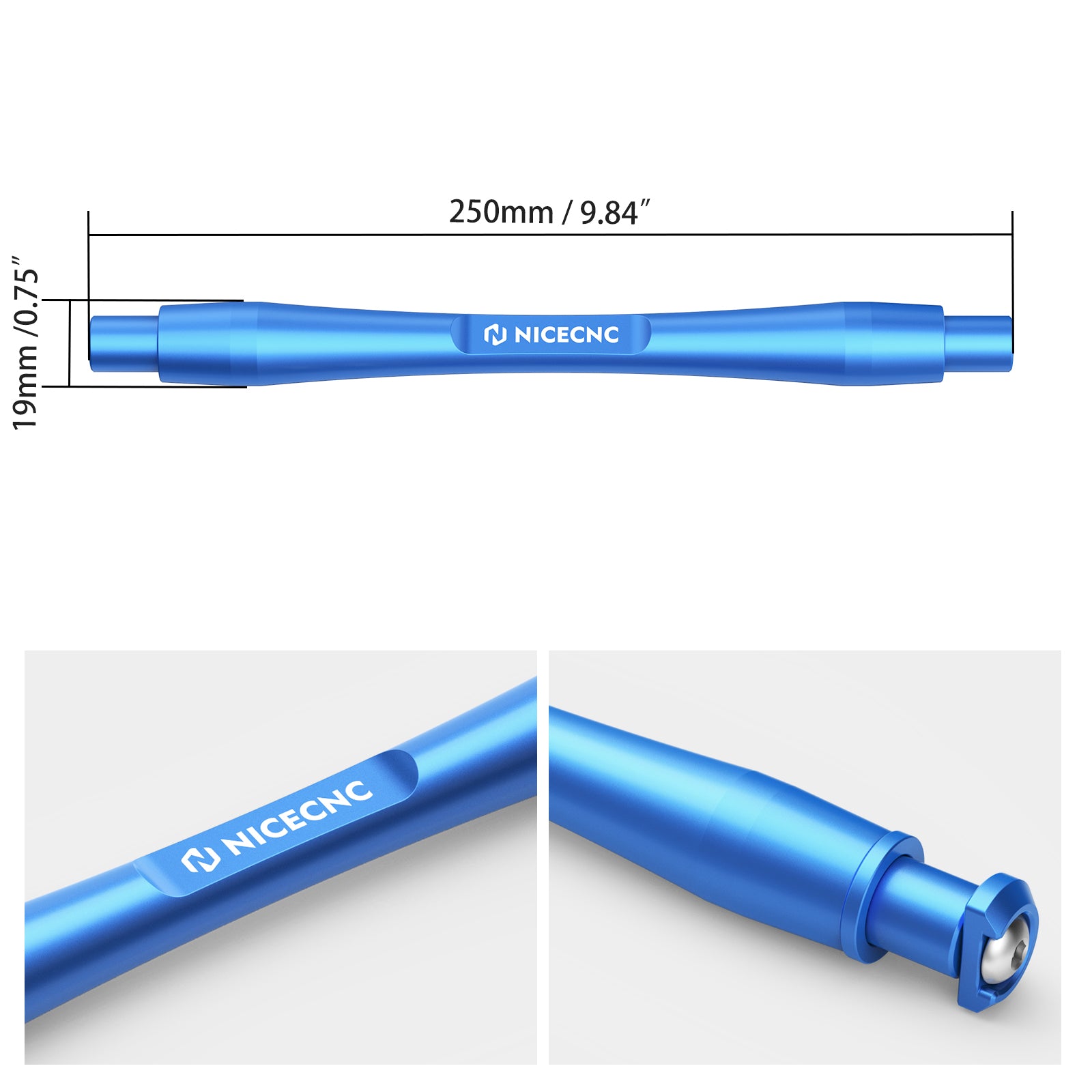 Hydraulic Rear Foot Brake + Extender Footrest + Support Brace For Surron Light Bee X S