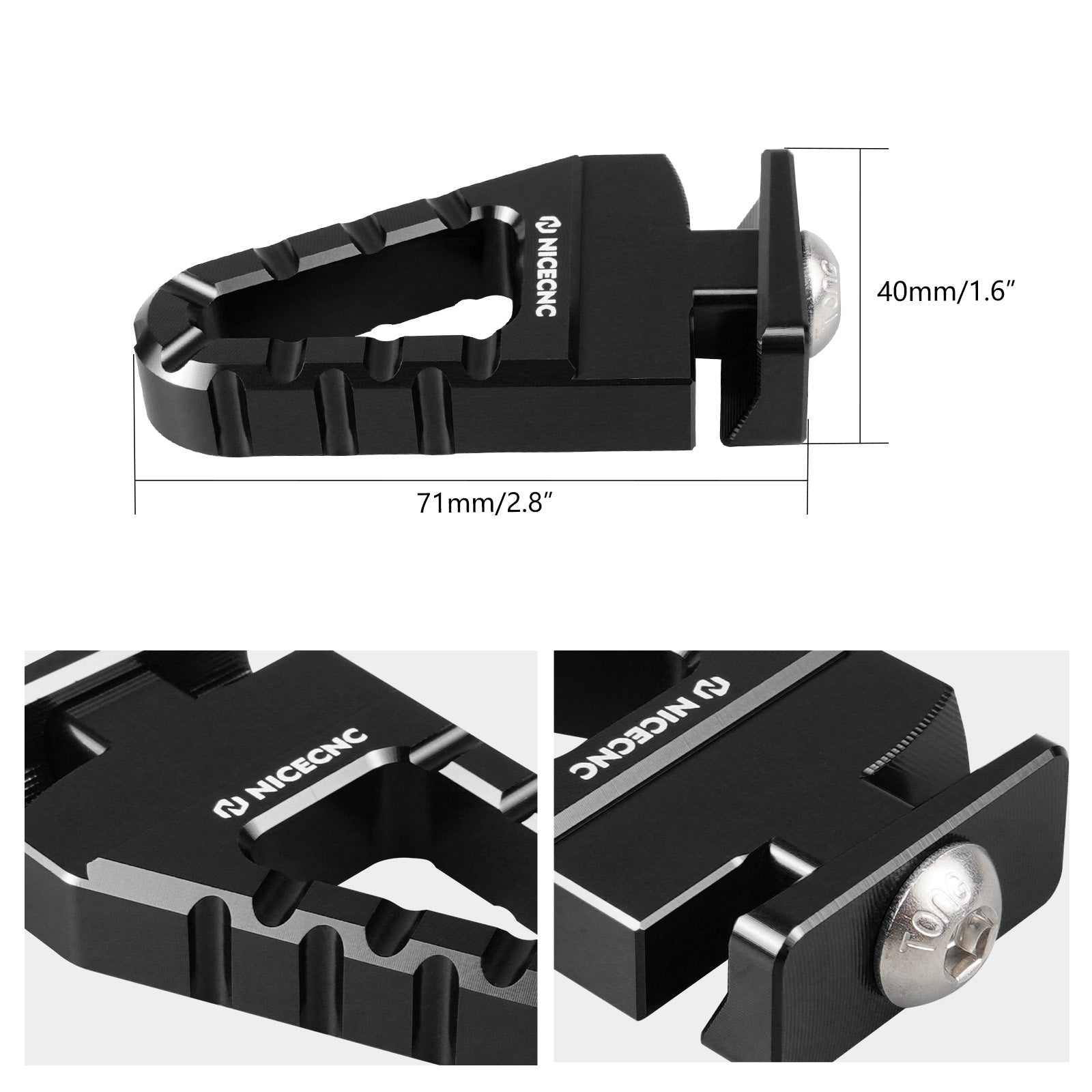 Side Stand Kickstand Peg For KTM 350 500 EXC-F 2024-2025