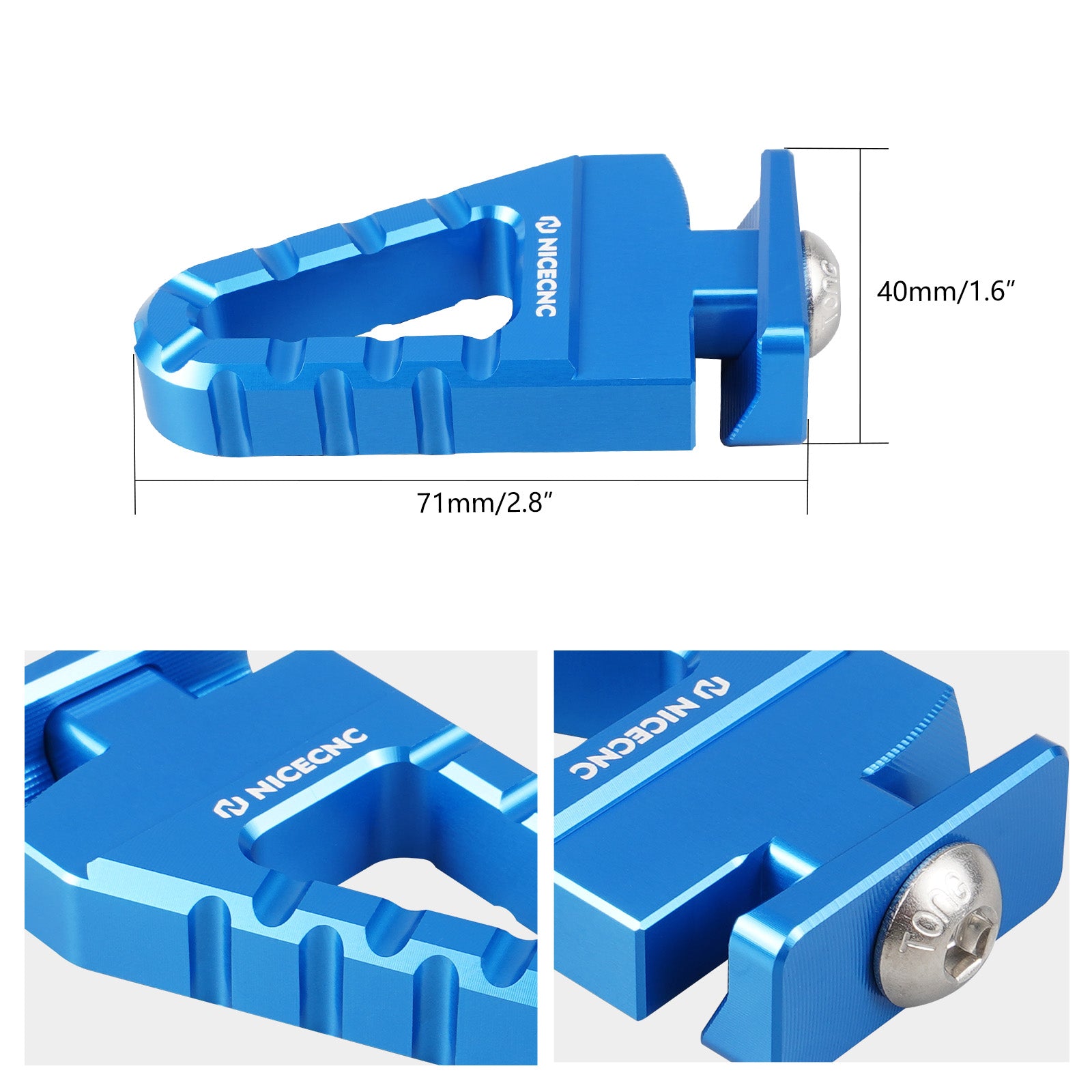 Side Stand Kickstand Peg For KTM 350 500 EXC-F 2024-2025