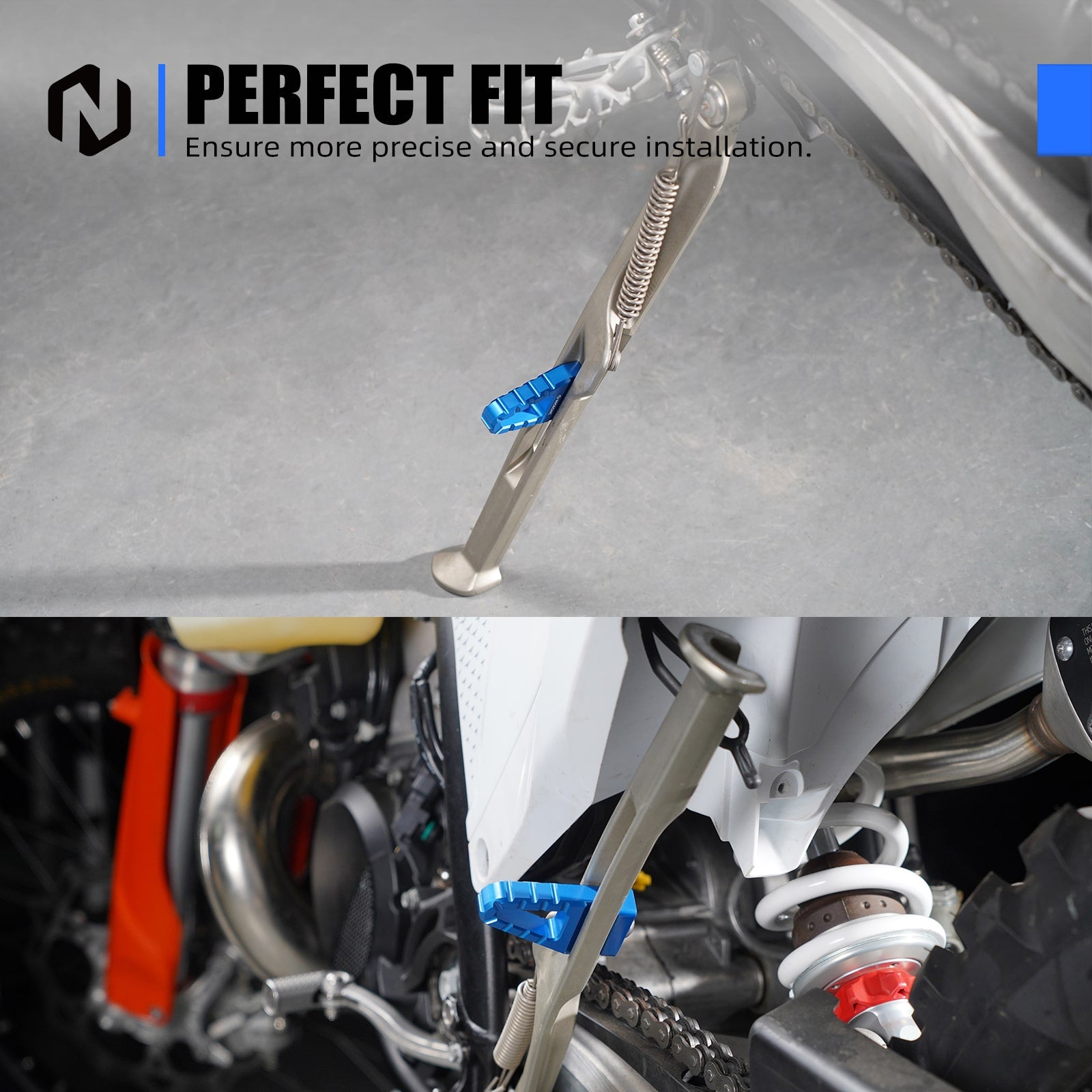 Side Stand Kickstand Peg For KTM 350 500 EXC-F 2024-2025