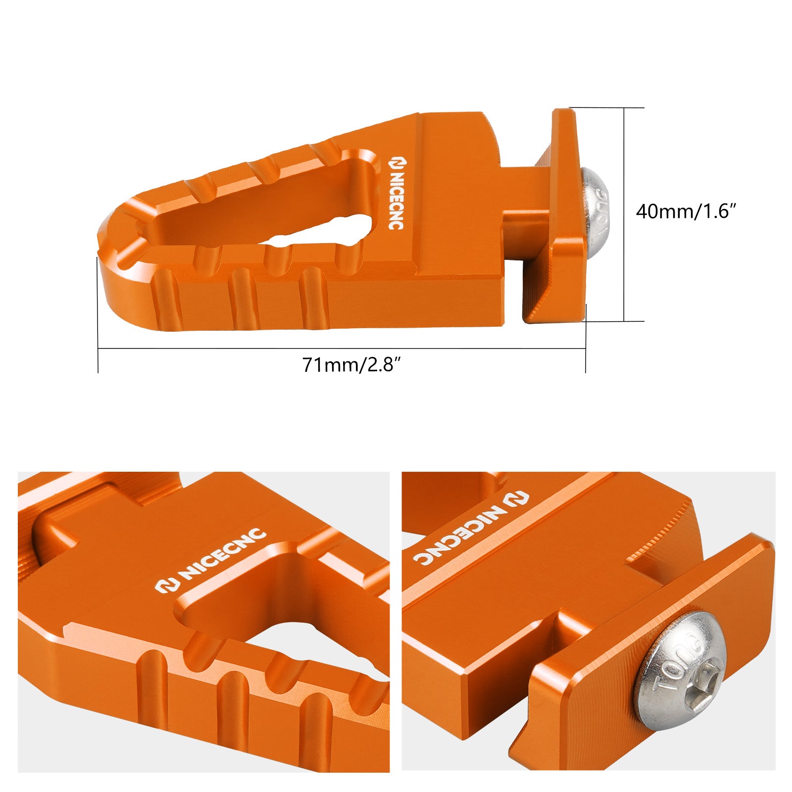 Side Stand Kickstand Peg For KTM 350 500 EXC-F 2024-2025