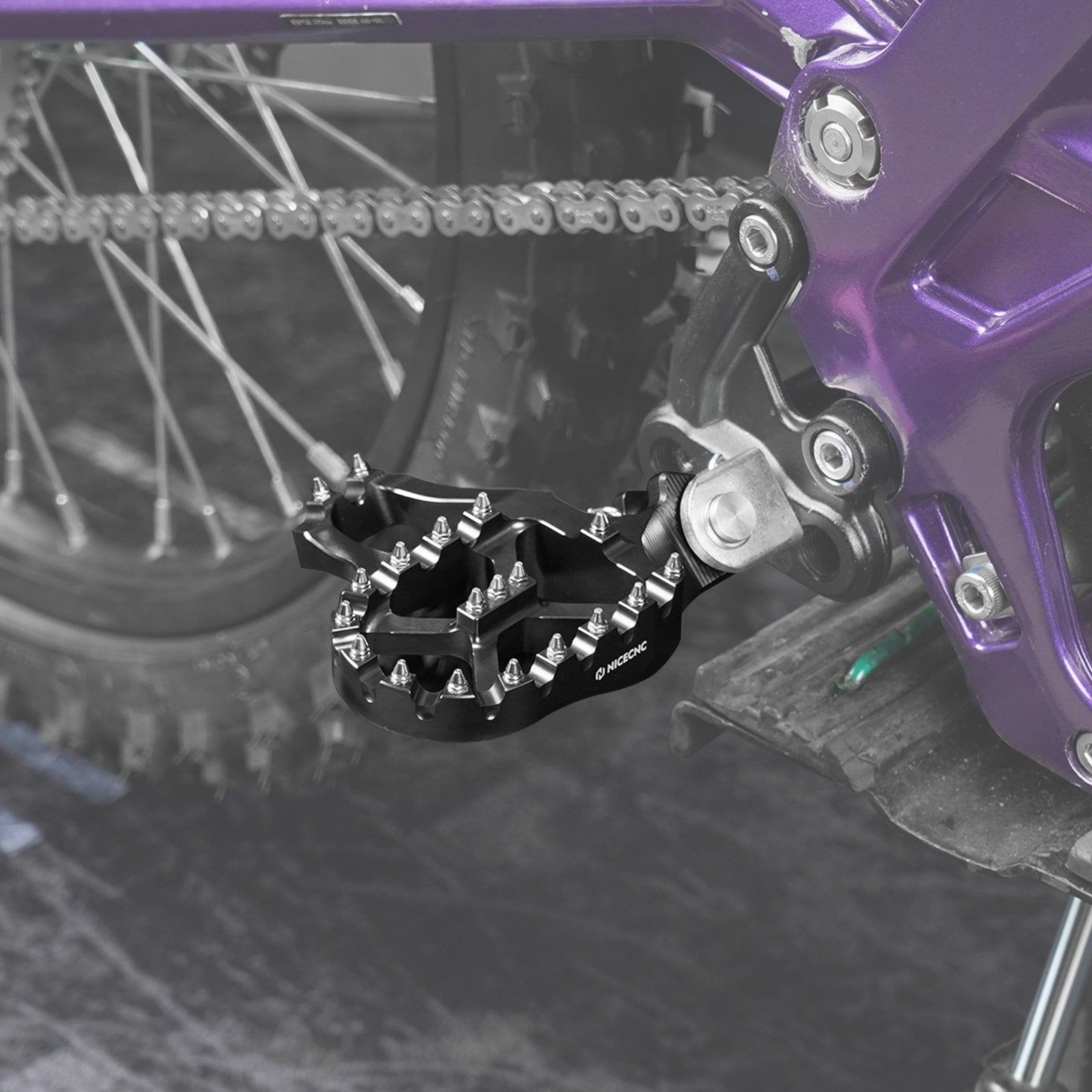 Extender Foot Pegs For Surron Light Bee X / S / L1E Segway X160 X260 2017-2024