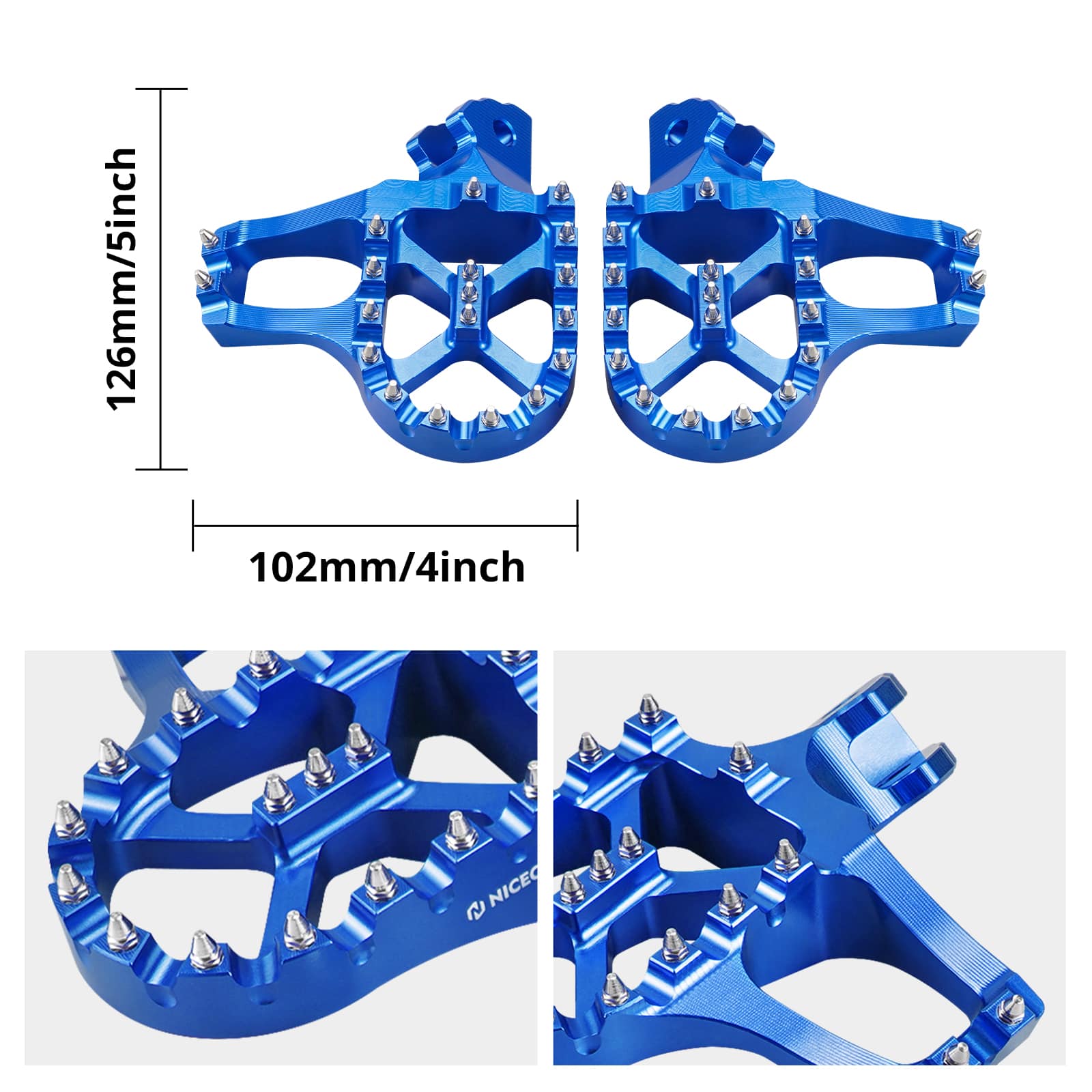Foot Pegs Bracket Package Footrest Support Brace Kickstand For Surron Light Bee X S Segway X160 X260