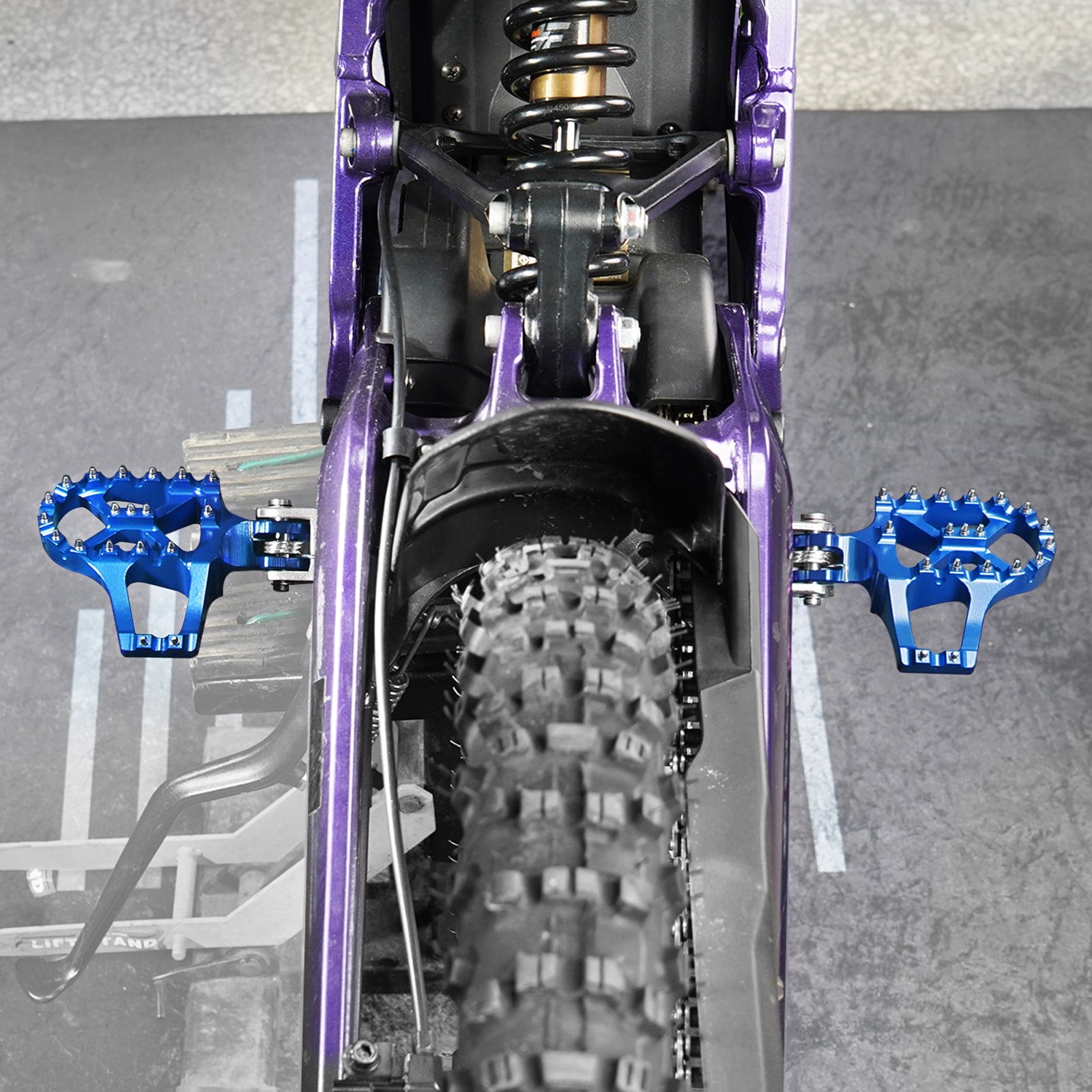 Foot Pegs Bracket Package Footrest Support Brace Kickstand For Surron Light Bee X S Segway X160 X260