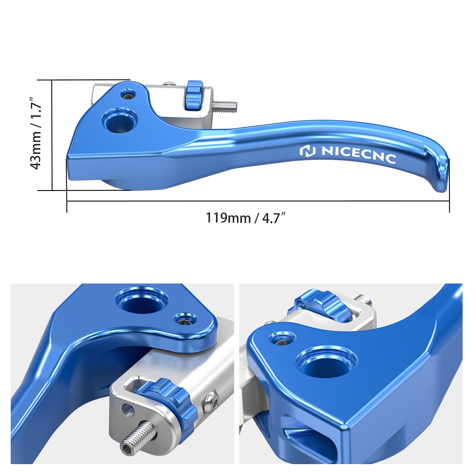 Shorty Brake Clutch Lever Set For KTM 350 500 EXC-F 2014-2025