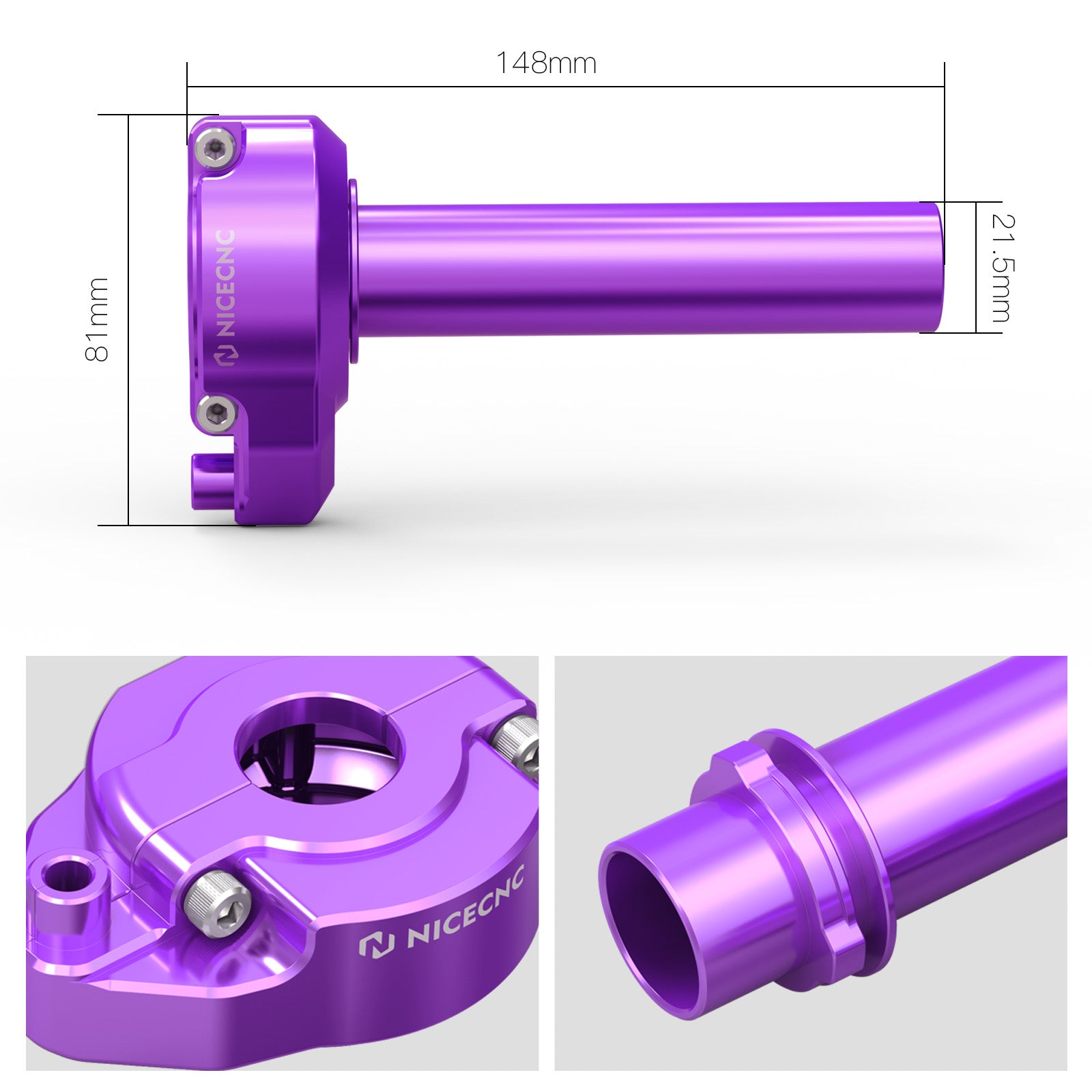 Throttle Housing & Tube For Surron Light Bee X / S/ L1E Segway X160 X260