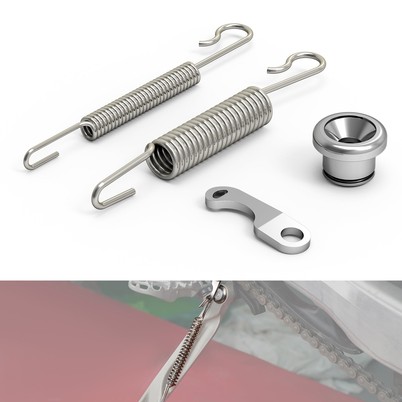 Adjustable Kickstand Lowering Links For KTM EXC XC-F XC-W Husqvarna TE FE GasGas