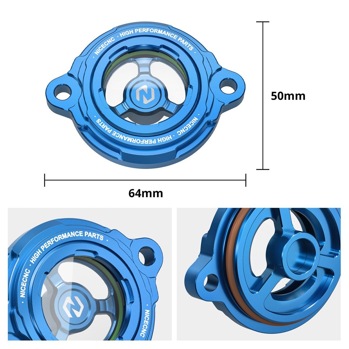 Engine Oil Filter Cap For KTM 125-1290 Husqvarna FE / 701 / 901 GasGas 700 ES/SM Husaberg