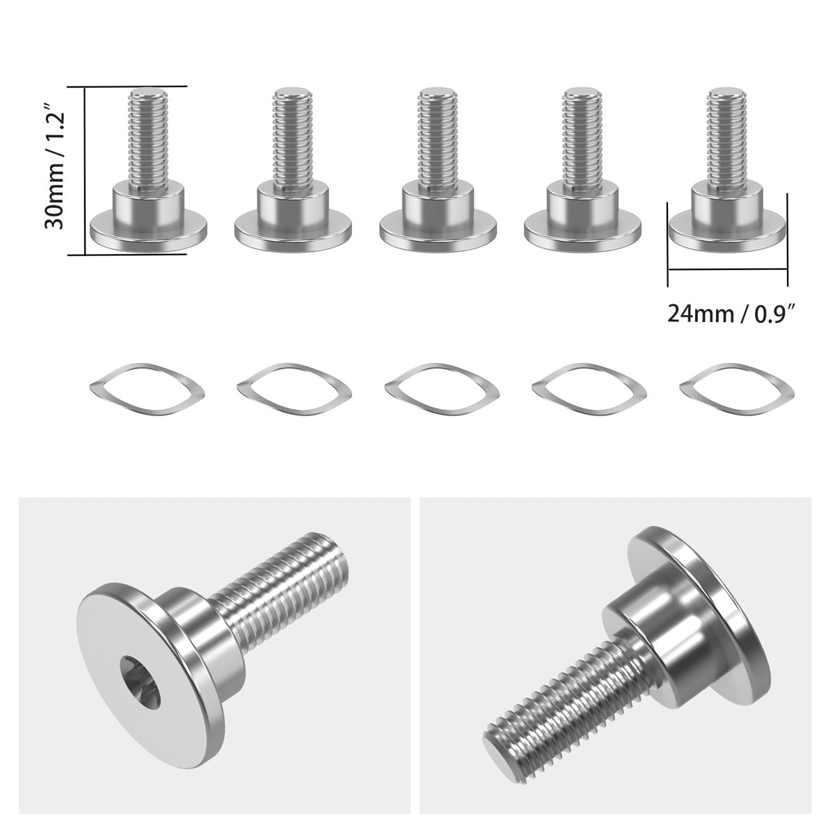 Front Brake Rotor Disc Hardware Bolts Kit For Harley Sportster S RH1250S Pan America 1250 2021-2024