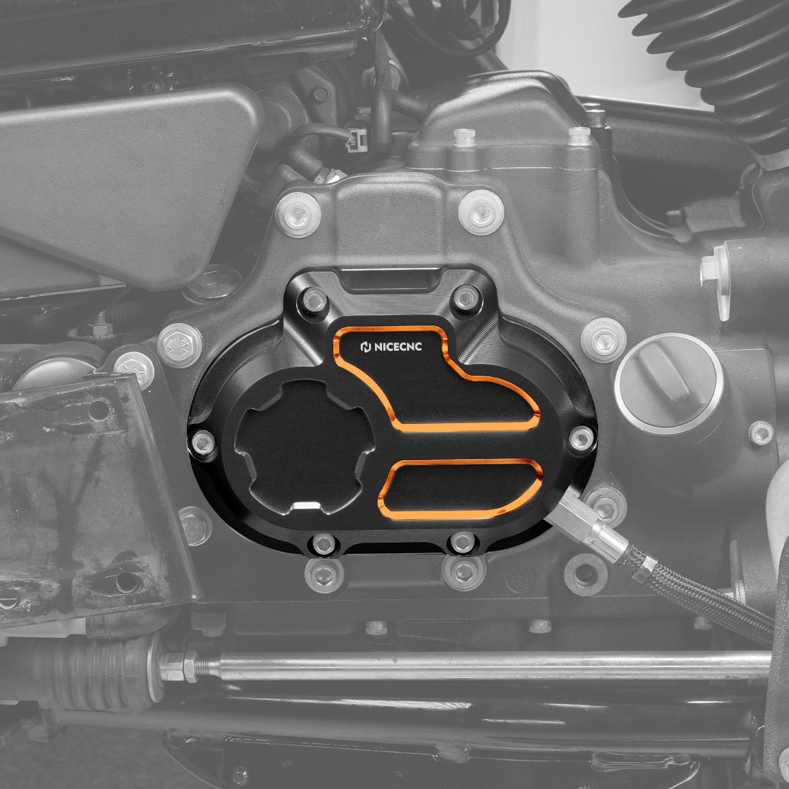 Transmission Side Cover For Harley Dyna Twin Cam Models 2006-2017