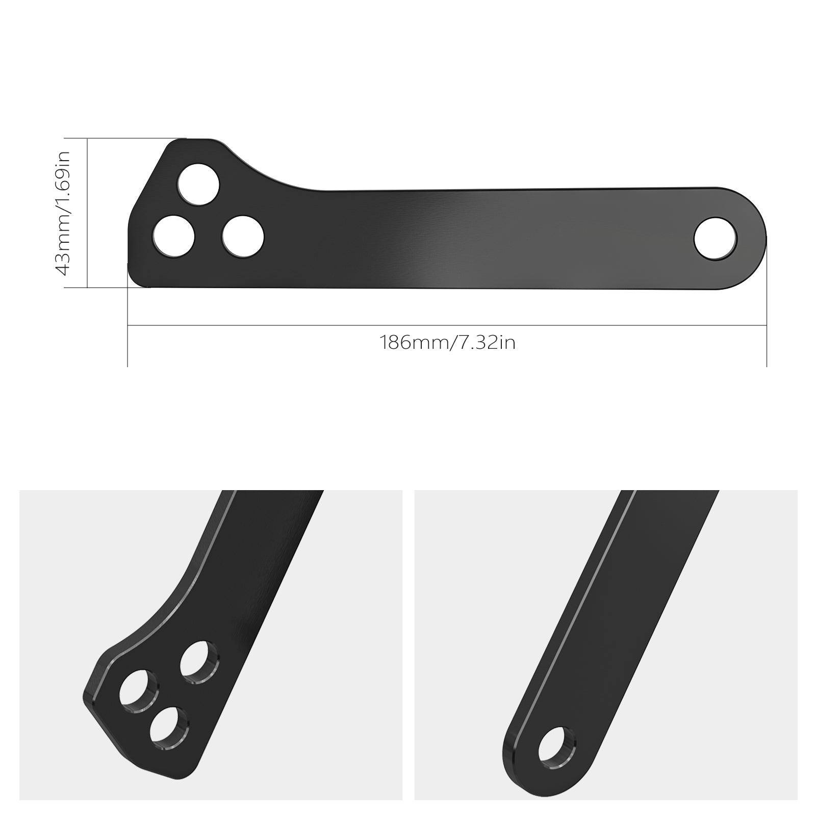 Suspension Lowering / Raising Links For Yamaha Tenere 700 19-24 Rally Edition 20-24