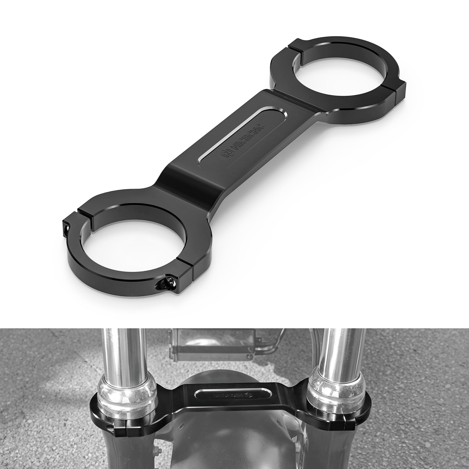 Fork Brace Stabilizer Leg Brace For Harley Dyna Street Bob Low Rider Fat Bob Super Glide