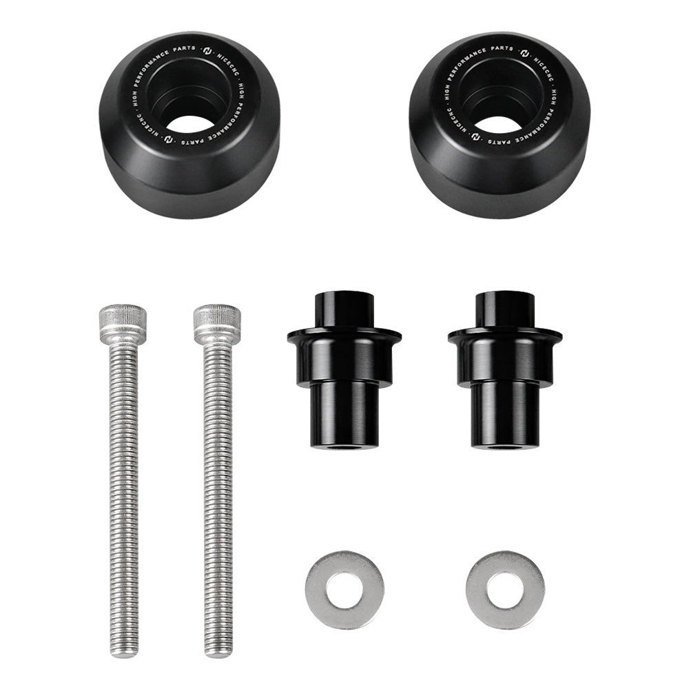 Frame Sliders Guard Crash Pads Protector Black for BMW S1000RR 2019-2022