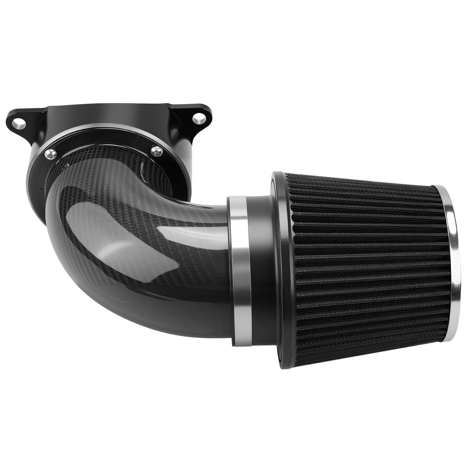 High-Flow Air Cleaner w/External Breather Kit For Harley Twin Cam Engine 2001-2016