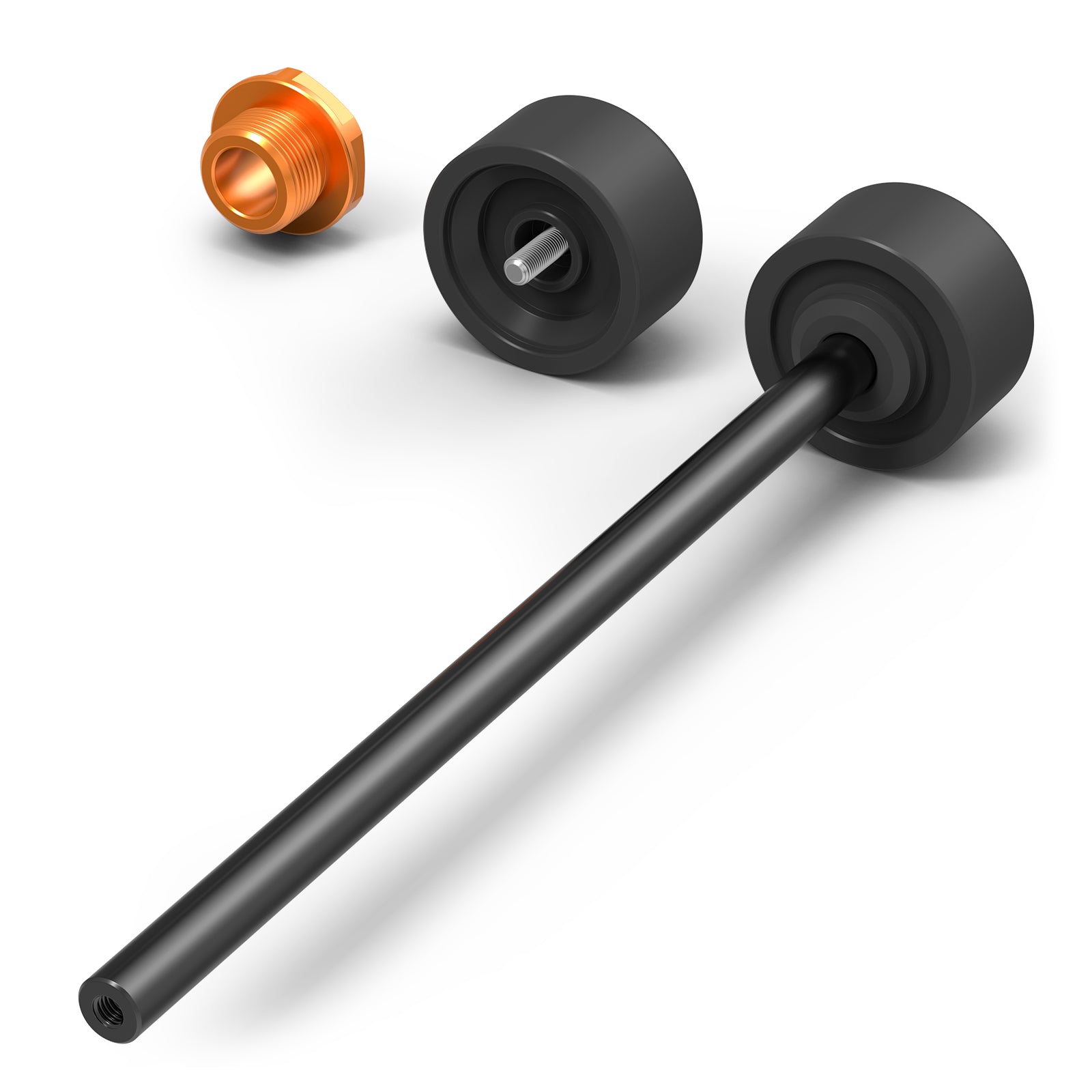 Front Axle Slider Crash Bung Kit For KTM 125/250/390 Duke 2024 RC 390 2022-2023