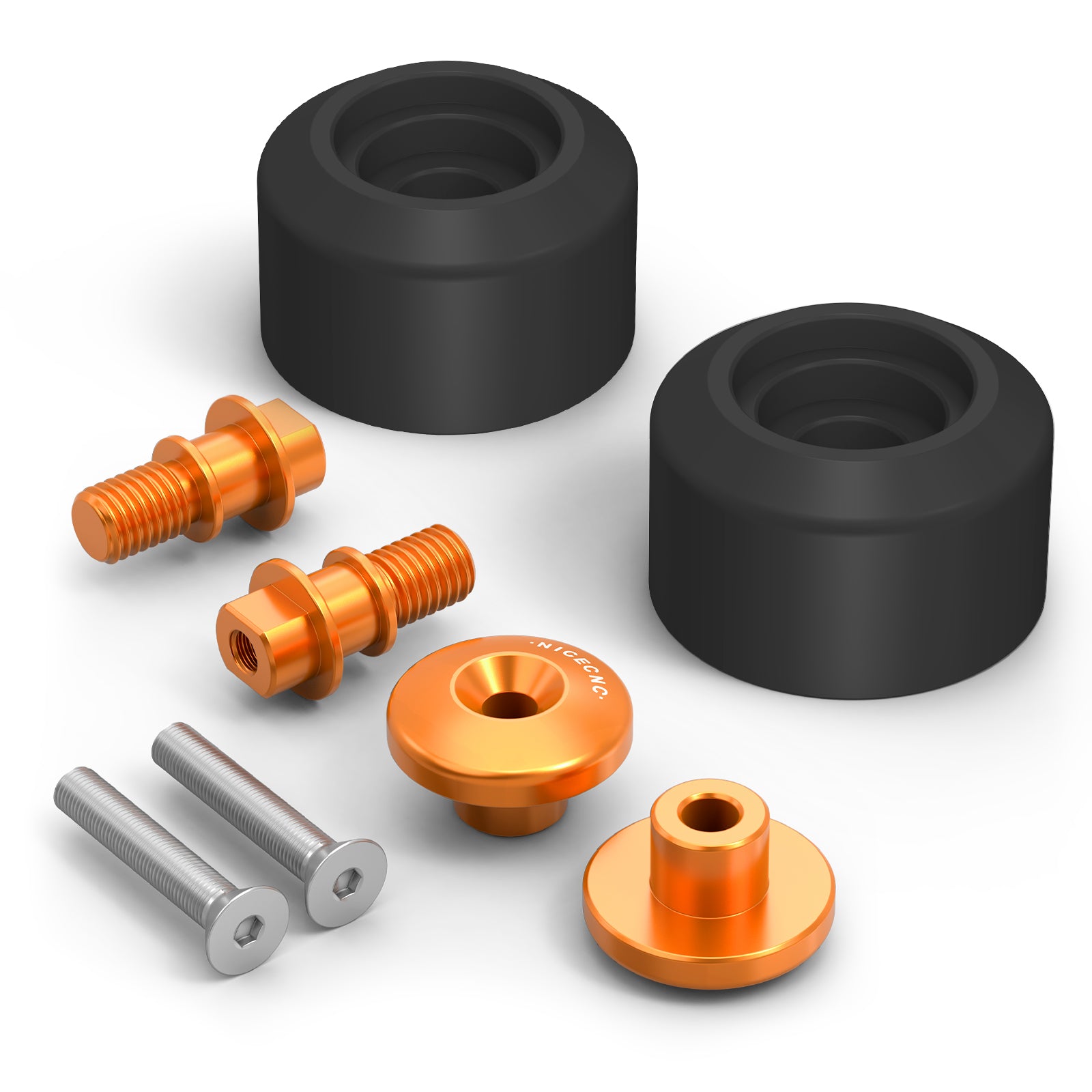 Rear Swingarm Slider Crash Bung Kit For KTM 390/250/125 Duke 2024 RC 390 2022-2023