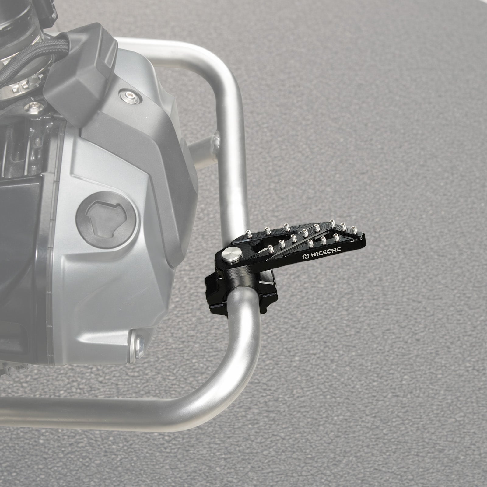 Folding Foot Pegs Footrest Clamps For BMW R 1200 1250 GS ADV