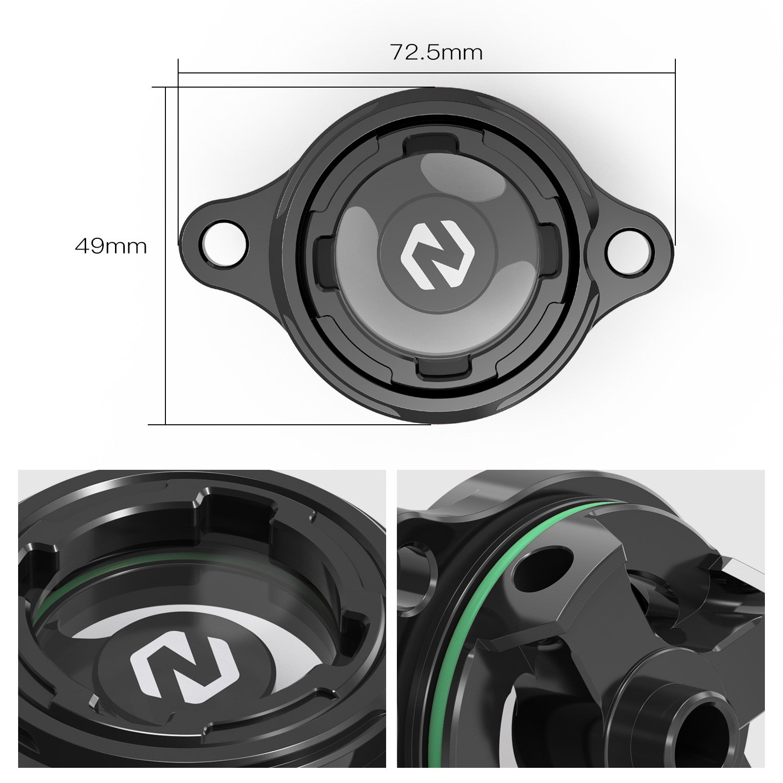 ATV Transparent Oil Filter Cover For Honda TRX450R 2004-2005