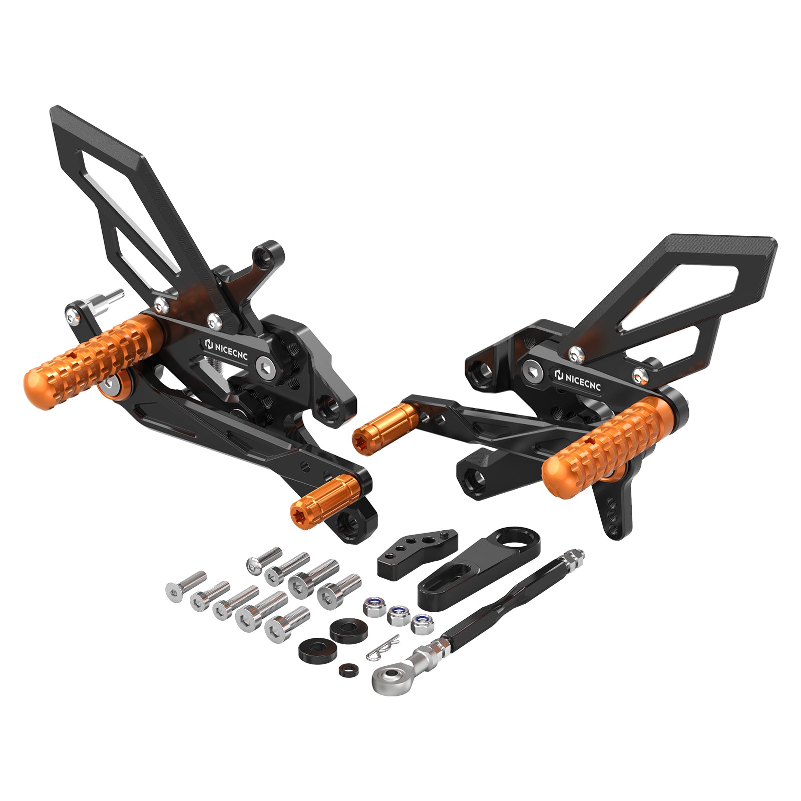 Adjustable Rearset Foot Peg Kit For KTM 390 Duke 2024-2026