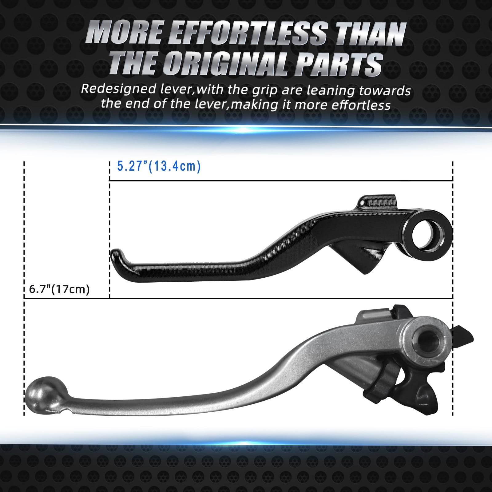 134mm Short Clutch Lever 1-2 Finger Control For KTM 690 Enduro SMC R 2024