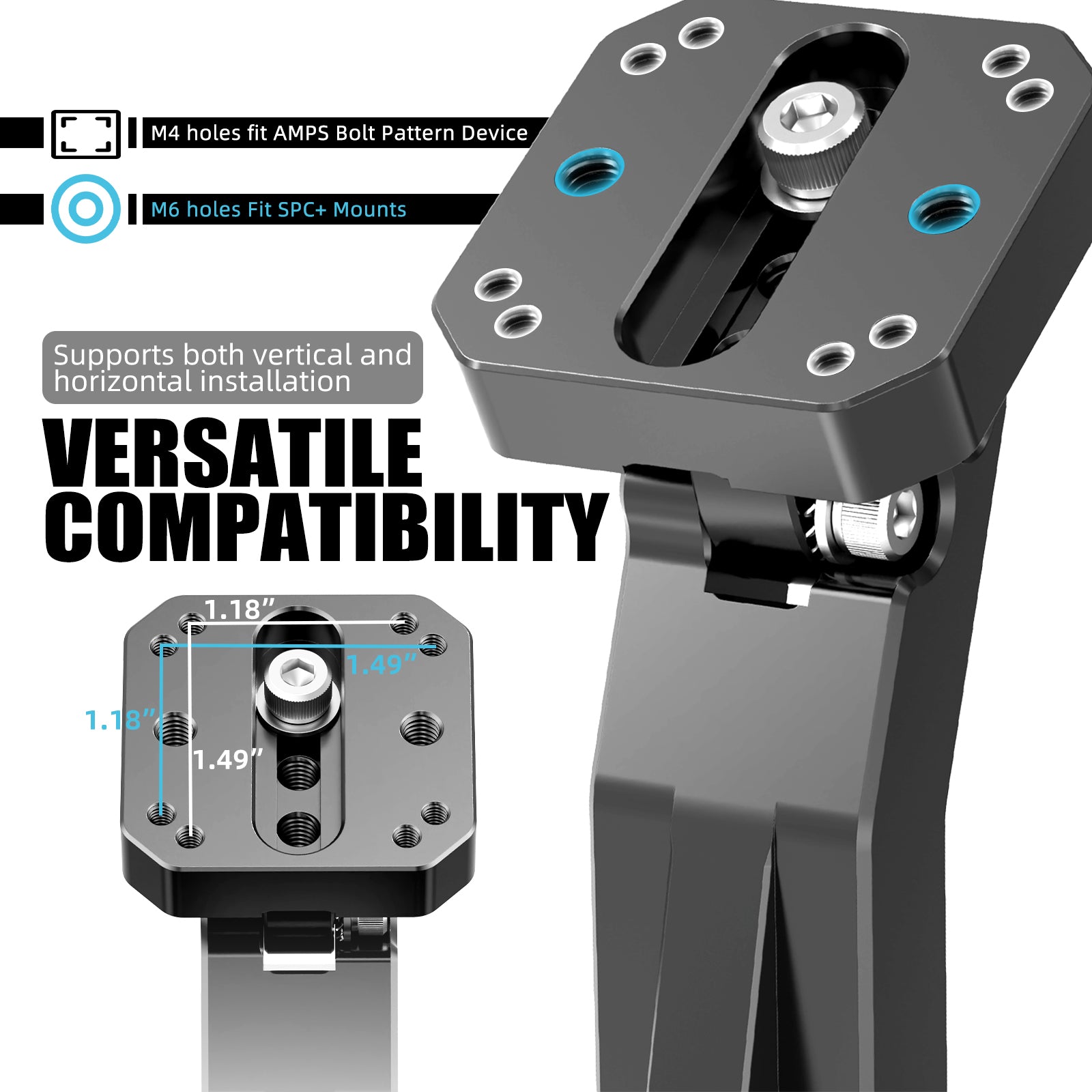 GPS Navigation Device Mount Holder Bracket For KTM 390 Adventure 2025-2026